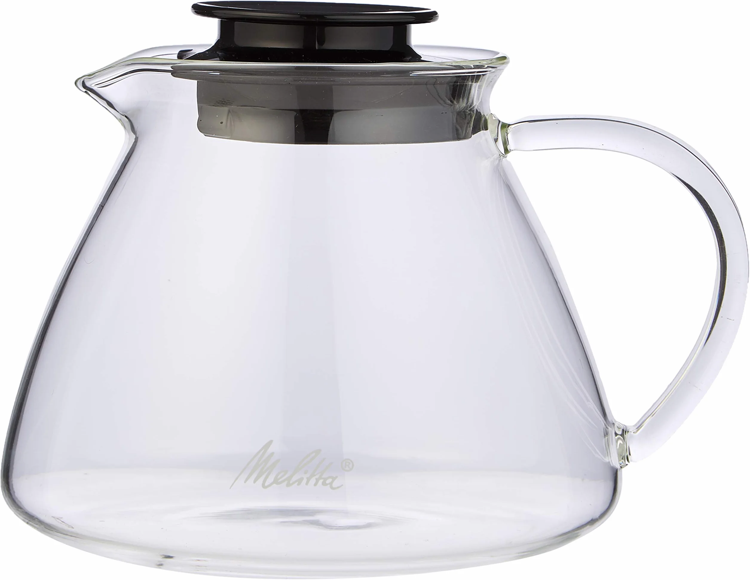 Melitta 217625 Dzbanek ze szkła borokrzemowego, wytrzymały i odporny na wysokie temperatury, 0,7 l