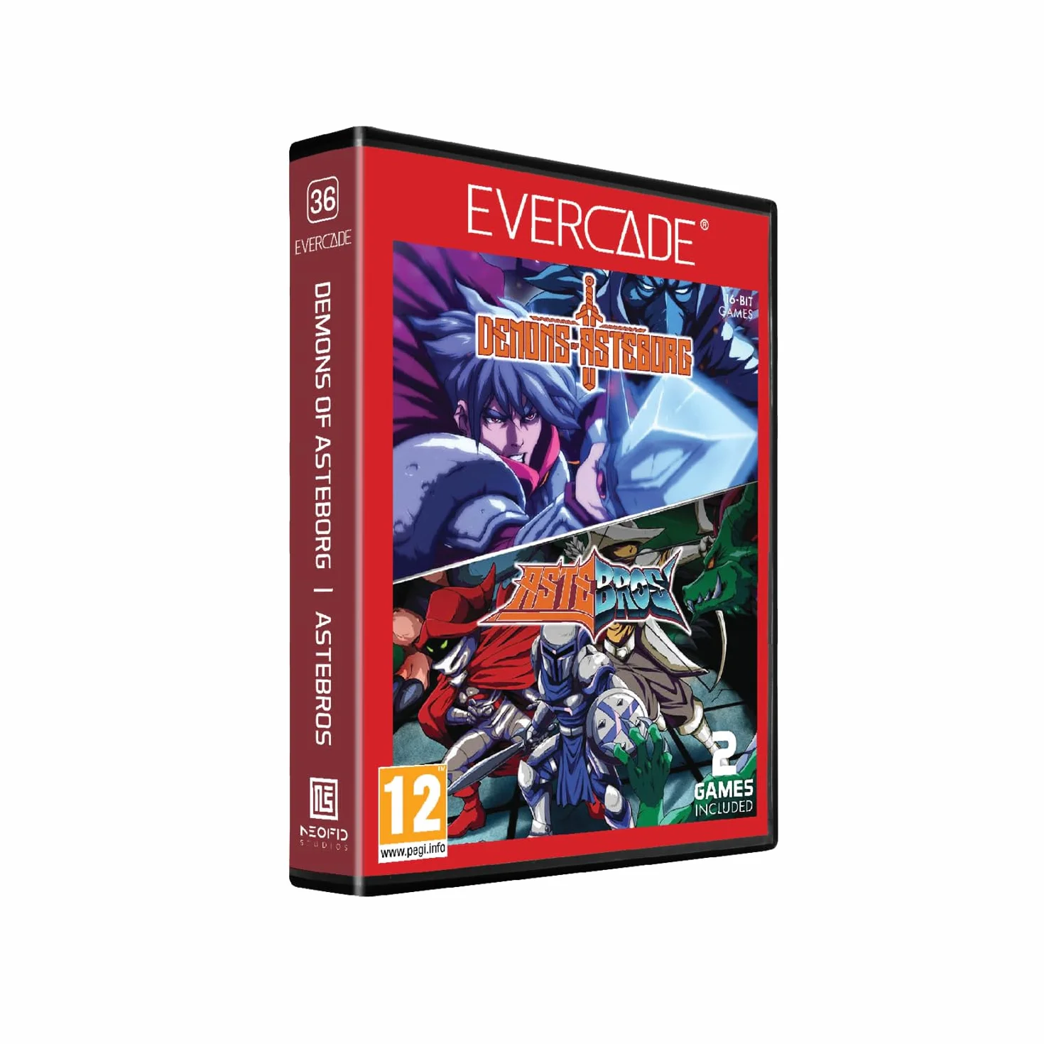 Evercade Demons of Asteborg / Astebros