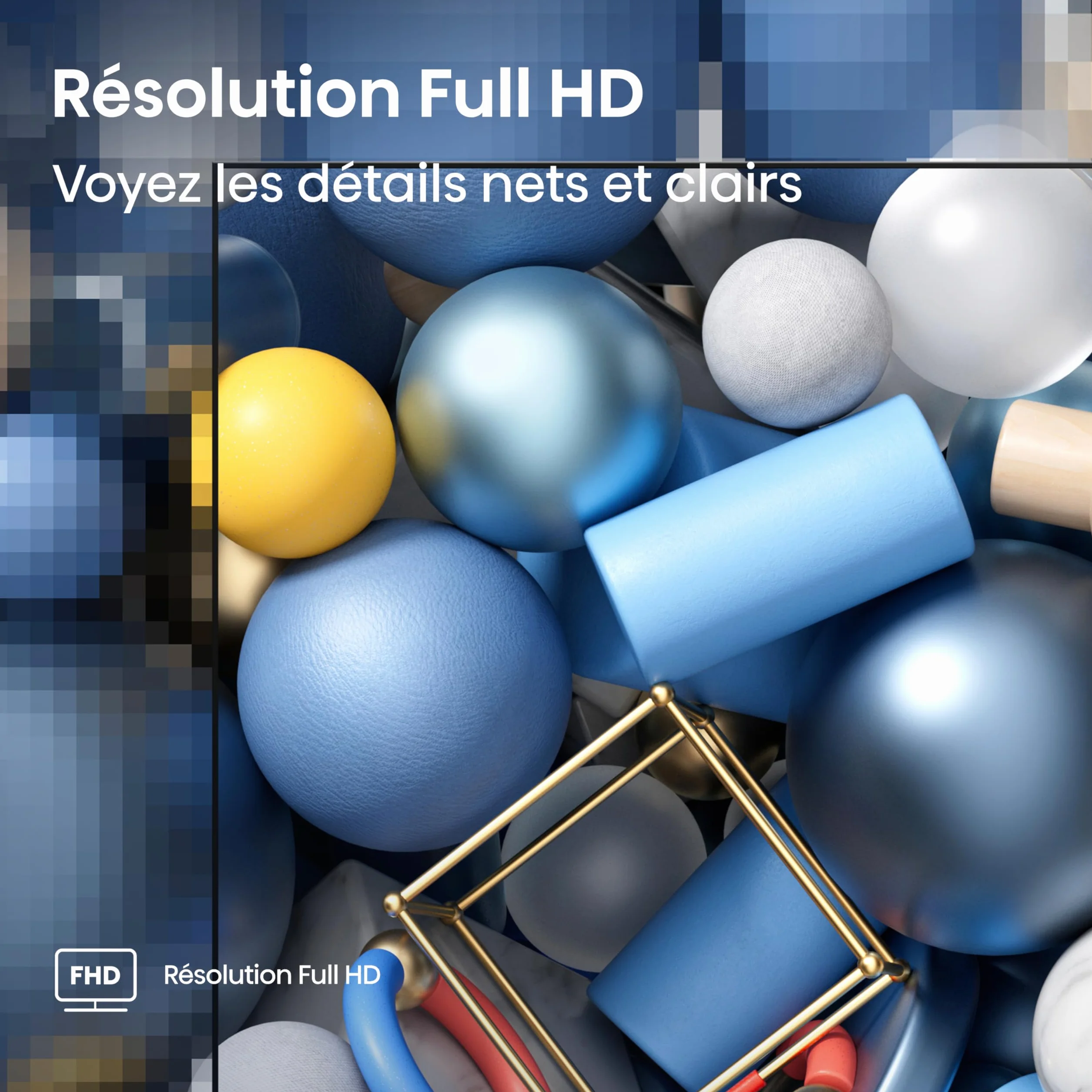 Hisense 32A5Q Smart TV QLED 32" (80 cm) Full HD | Dolby Atmos | VIDAA U9 | Tryb gry | bez krawędzi