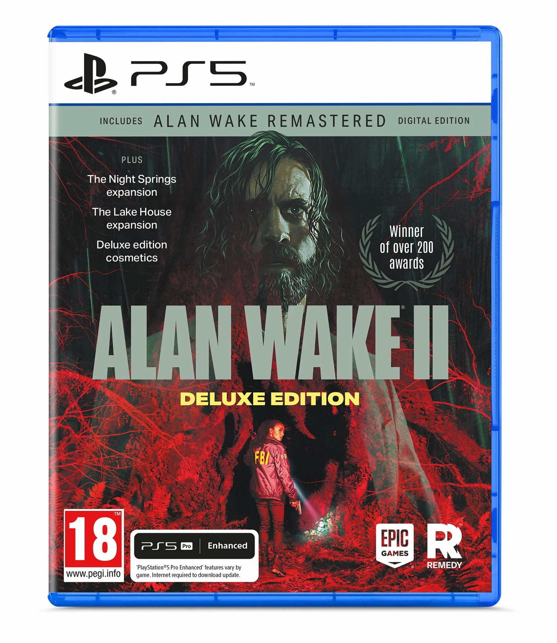 Alan Wake 2 Deluxe Edition PS5 Golden Joystick Nominee