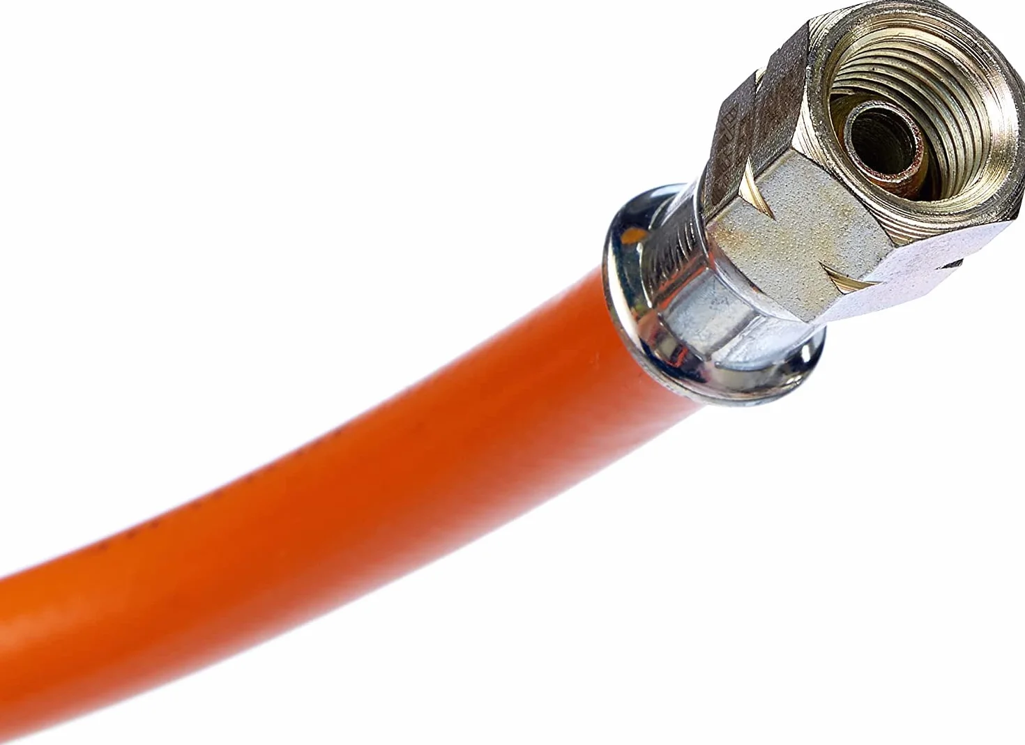 CFH Wąż gazowy 80 cm 1/4" VS 453 – wąż zamienny i przedłużający do propanu/butanu, idealnie nadaje się do grilla gazowego i kuchenek kempingowych, certyfikat DVGW