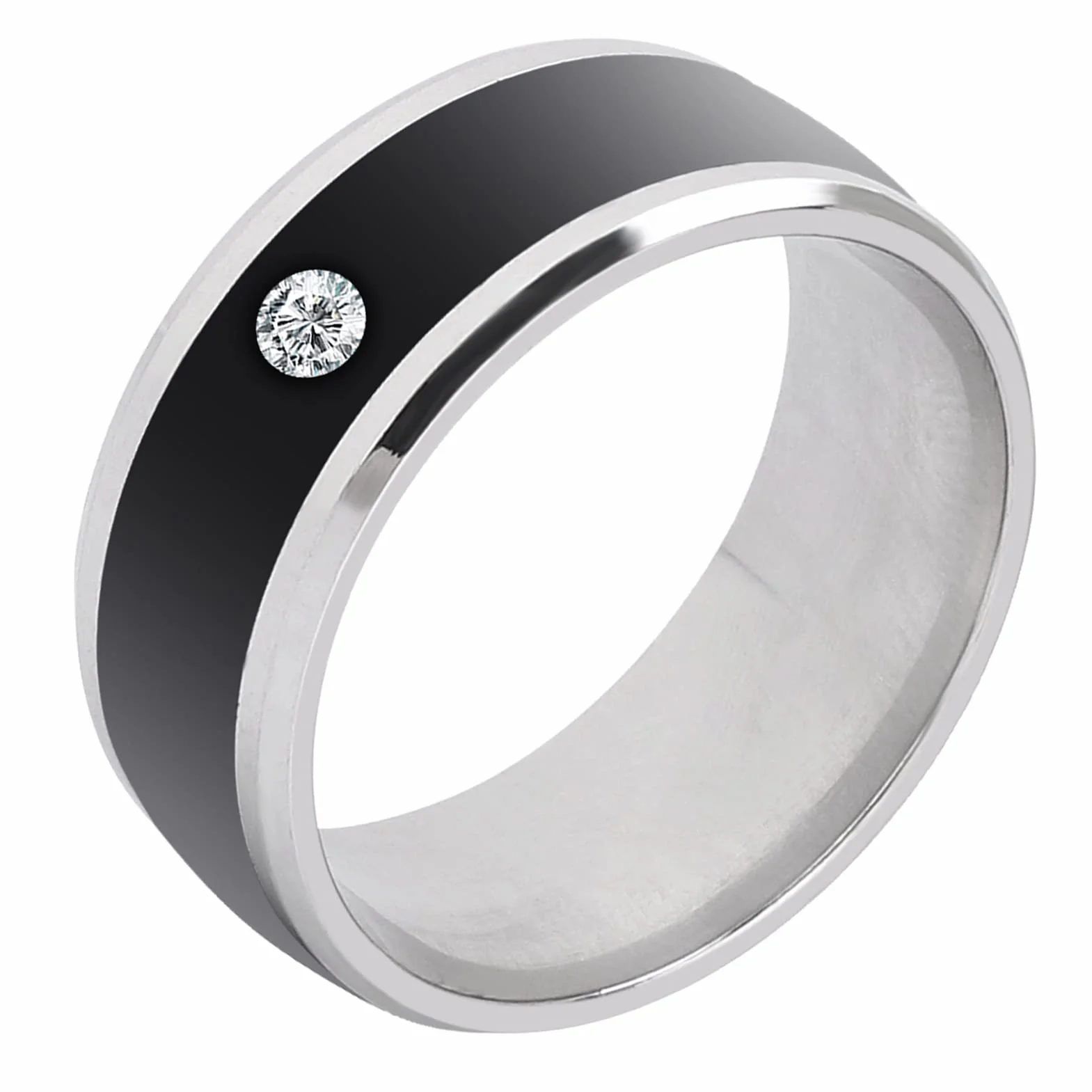 Uniwersalne Inteligentne Pierścienie NFC do Telefonów Komórkowych, Wielofunkcyjne Urządzenie do Noszenia Smart Ring Magic, Wodoodporne Urządzenie do Noszenia NFC Ring Smart Magic