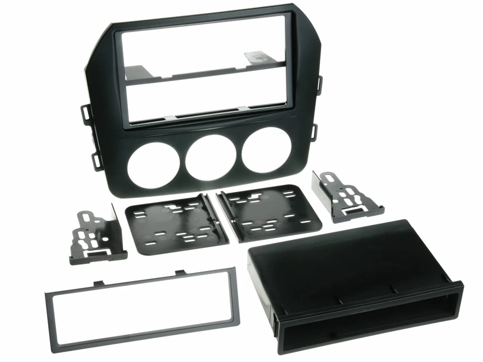 V 381170-12 ramka na radio MX-5 / Miata (NC) Felift 2009-2010 1 2 DIN