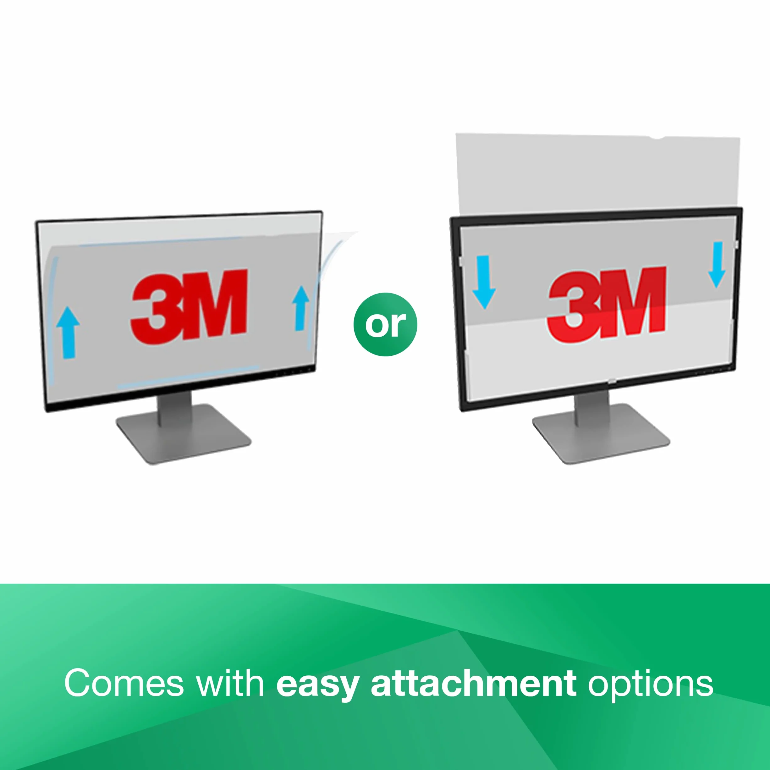 3M AG21.5W9 filtr antyodblaskowy do monitorów LCD panoramicznych monitorów biurkowych 54,6 cm (odpowiada 21,5")
