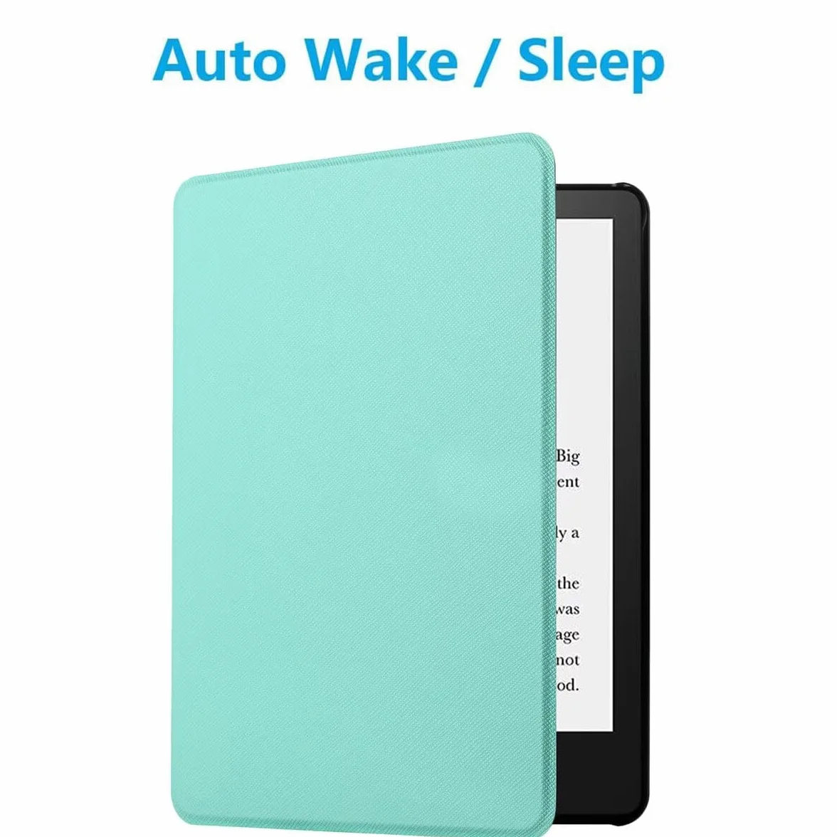 MOKASE Etui Compatible with 6 cal Kindle Paperwhite (Pasuje do Wersji 2012,2013,2015,2016), Numer Modelu: EY21/DP75SDI, Wąski Twardy Pokrowiec Ochronny z Funkcją Inteligent Wake/Sleep, Mint