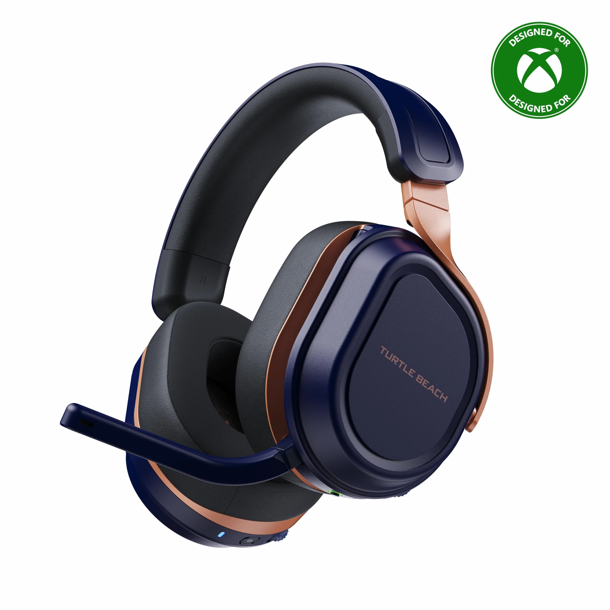 Turtle Beach Stealth 700 - Bezprzewodowe wieloplatformowe słuchawki gamingowe ze wzmocnieniem dźwięku do konsoli Xbox Series X|S, Xbox One, PC, PS5 i Mobile - Cobalt