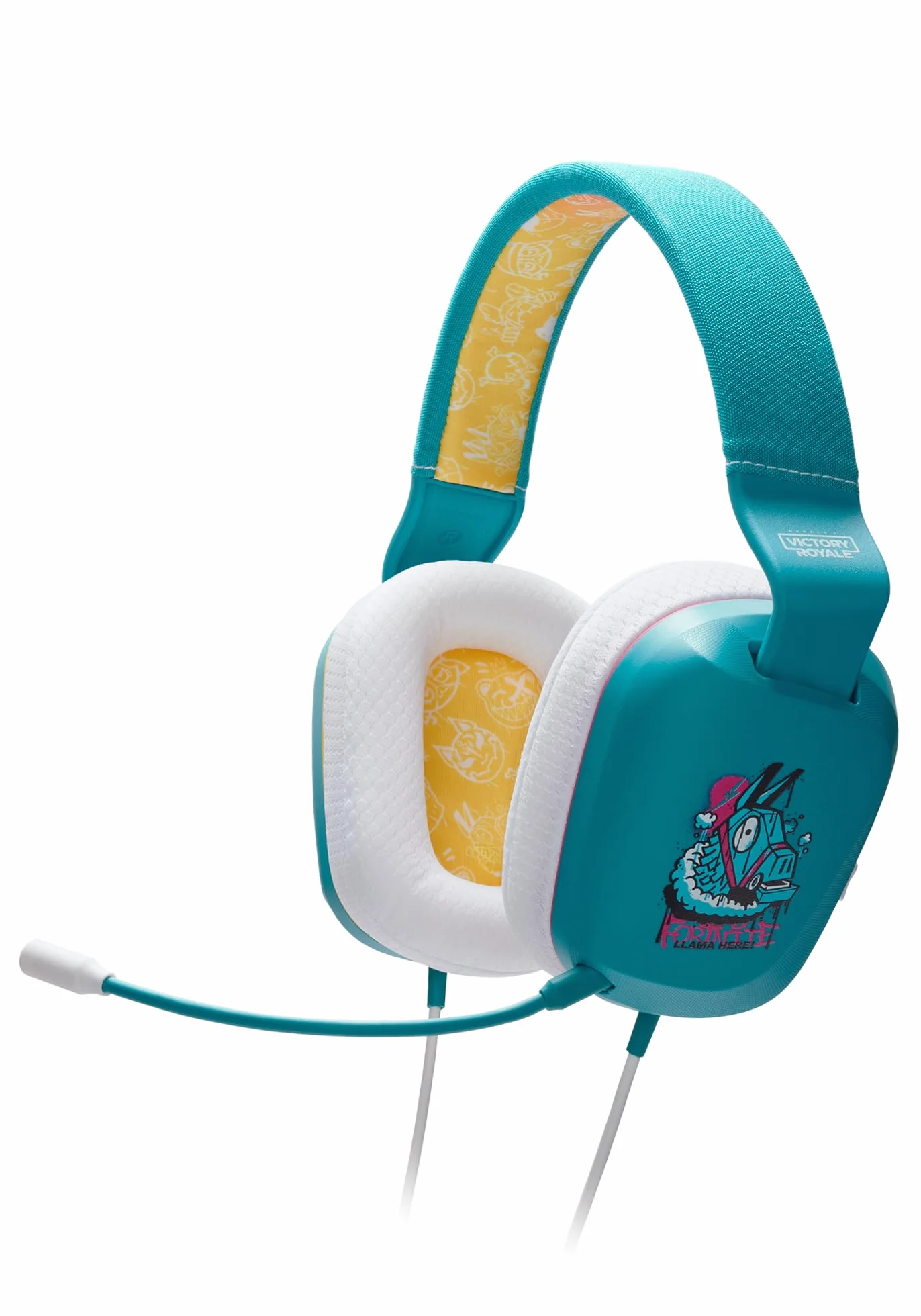 Przewodowe słuchawki douszne stereo PowerA do Nintendo Switch - Fortnite Llambro, 3,5 mm, przewodowe, stereo, licencjonowane