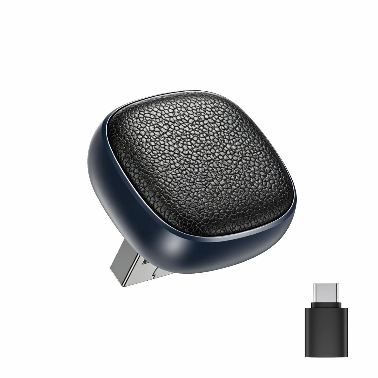 Bezprzewodowy adapter CarPlay i Android na 2 telefonach komórkowych – przełączanie między dwoma telefonami komórkowymi (iPhone i Android) – Ultra Mini – nie przegrzewa się – od iOS 10/Android 10