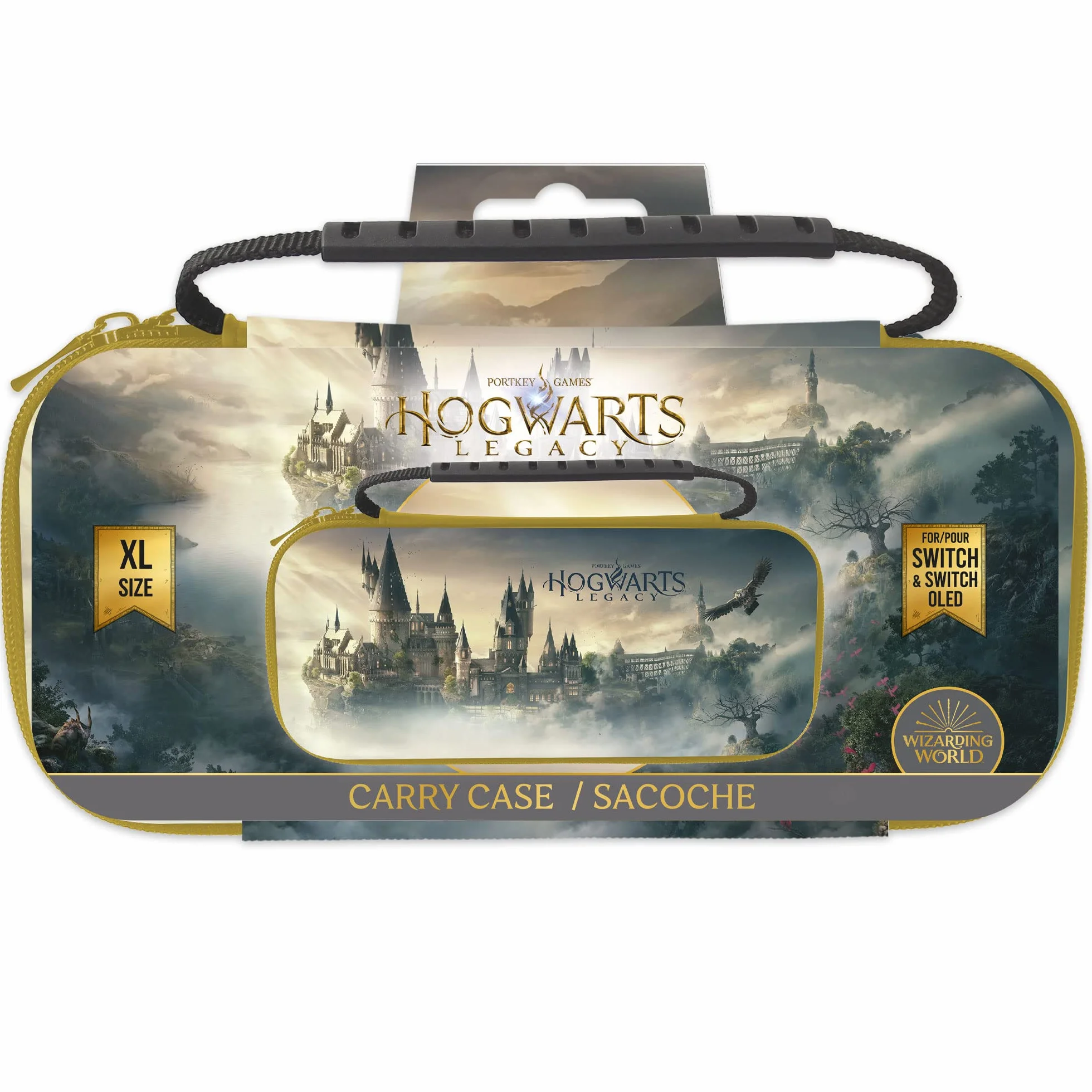 Freaks and Geeks Wizarding World Harry Potter Hogwarts Legacy, 299281s, XL etui na Nintendo Switch, Switch OLED, zamek
