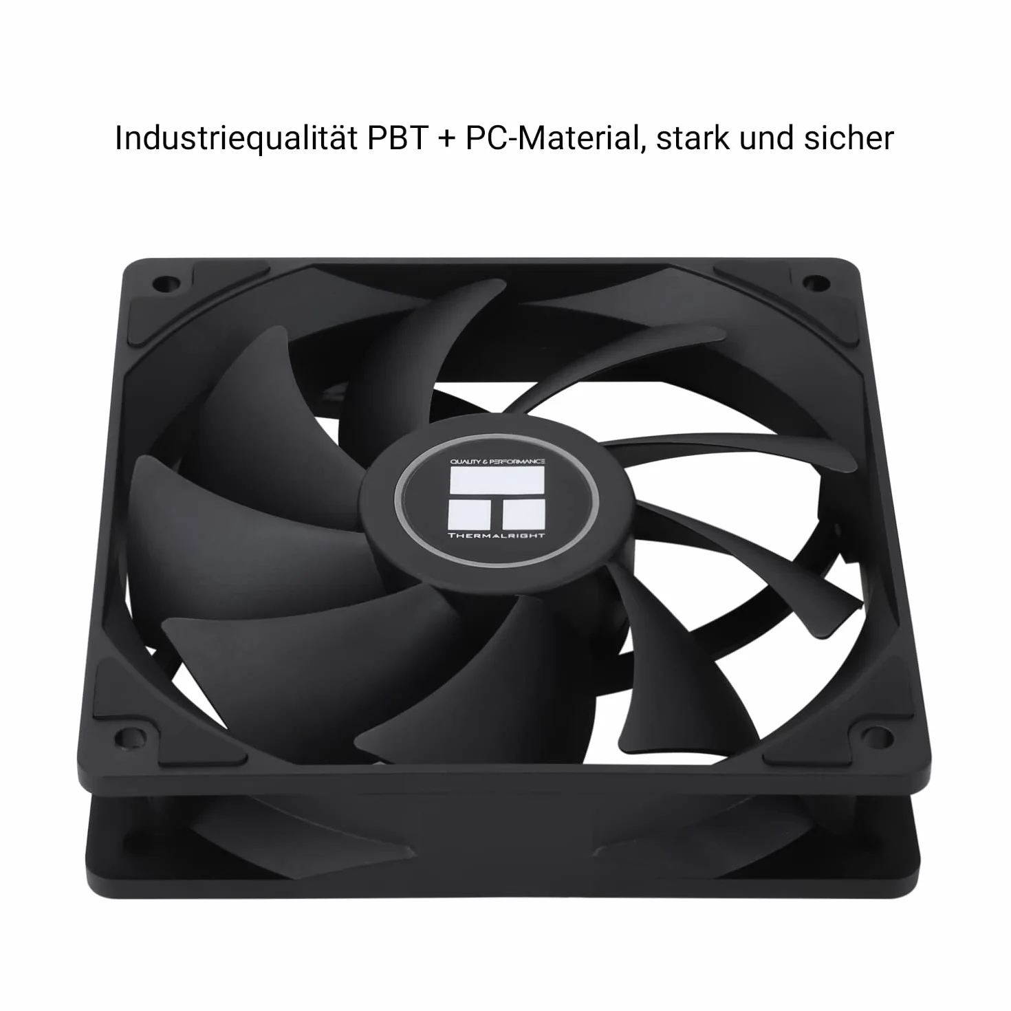 Thermalright TL-C12C CPU Fan 120mm Case Cooler Fan, 4pin PWM Cichy wentylator komputerowy z S-FDB łożyska w zestawie, do 1550RPM wentylator chłodzący（3 ilości）
