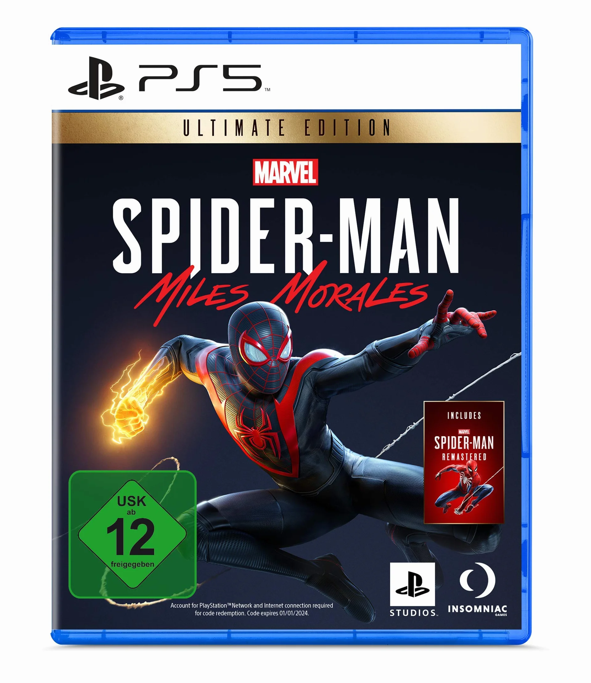 Marvels Spider-Man: Miles Morales Ultimate Edition w tym. Spider-Man Remastered [PlayStation 5], Język - Polski
