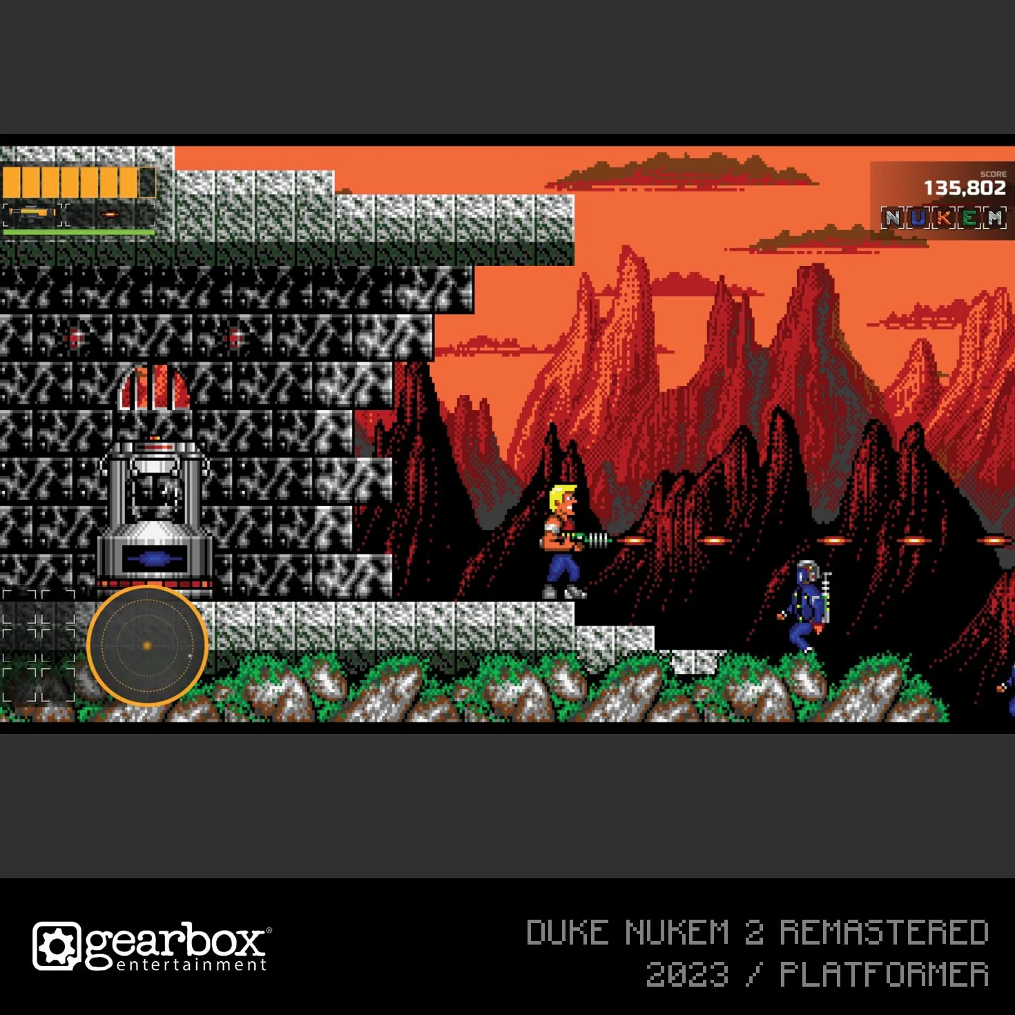 BLAZE Evercade Red Cart 33 - Duke Nukem Col. 1