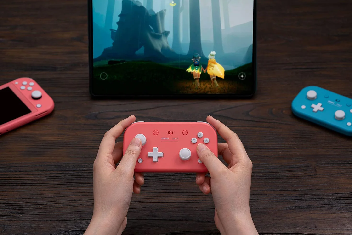 8BitDo Lite 2 Gamepad Pink Nintendo Switch