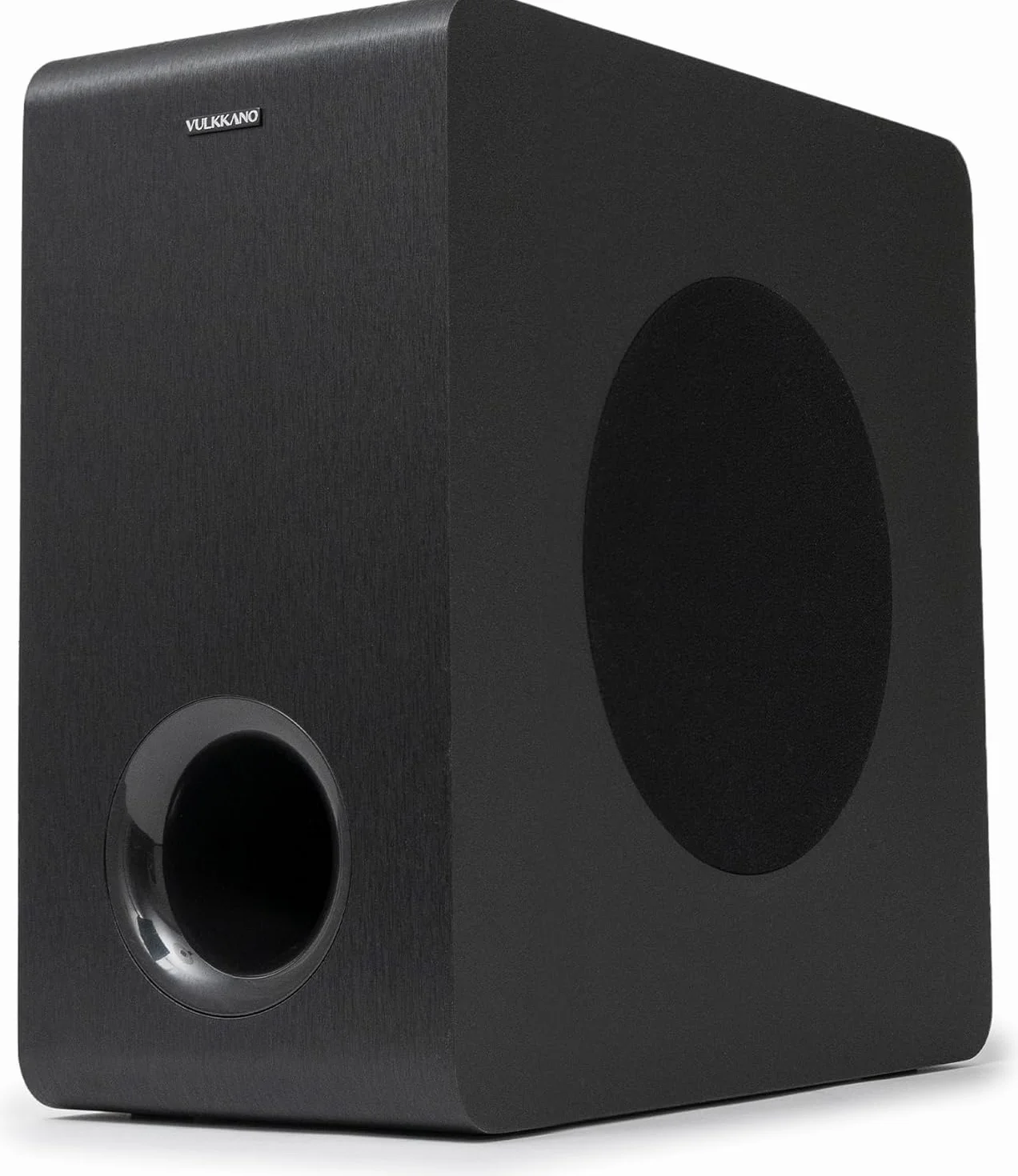 VULKKANO SUB6 MKII 6-calowy kompaktowy subwoofer aktywny z głębokim basem i eleganckim wyglądem do kina domowego, muzyki i gier wideo, częstotliwości 50Hz do 200Hz
