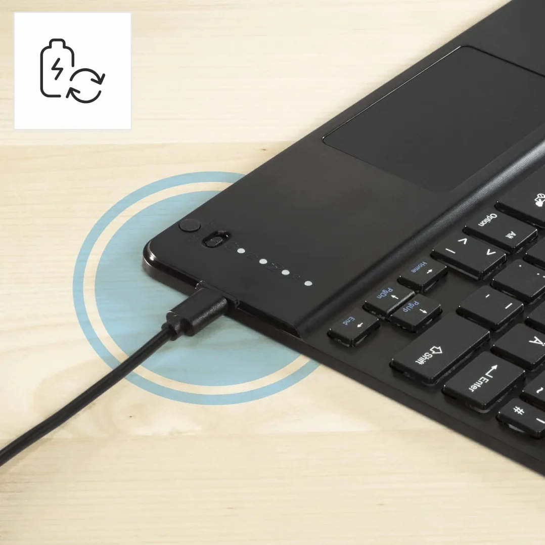 Hama Etui na tablet Premium z klawiaturą do tabletów 24-28 cm (9,5-11"), czarny