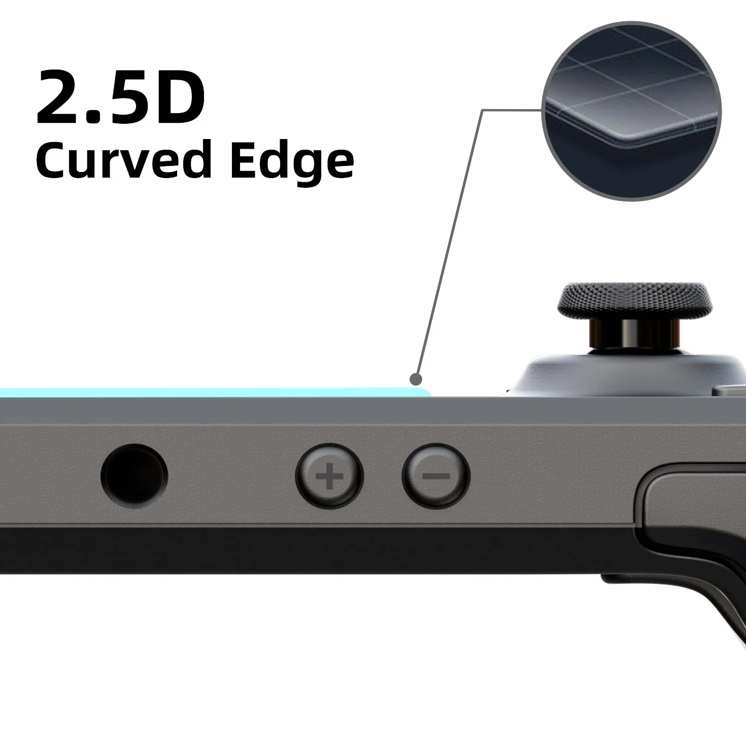 Skull & Co. High Transparency High Sensitivity Tempered Glass Screen Protector for Steam Deck LCD/OLED (2 sztuki) z zestawem montażowym pozycjonera - HD Clarity