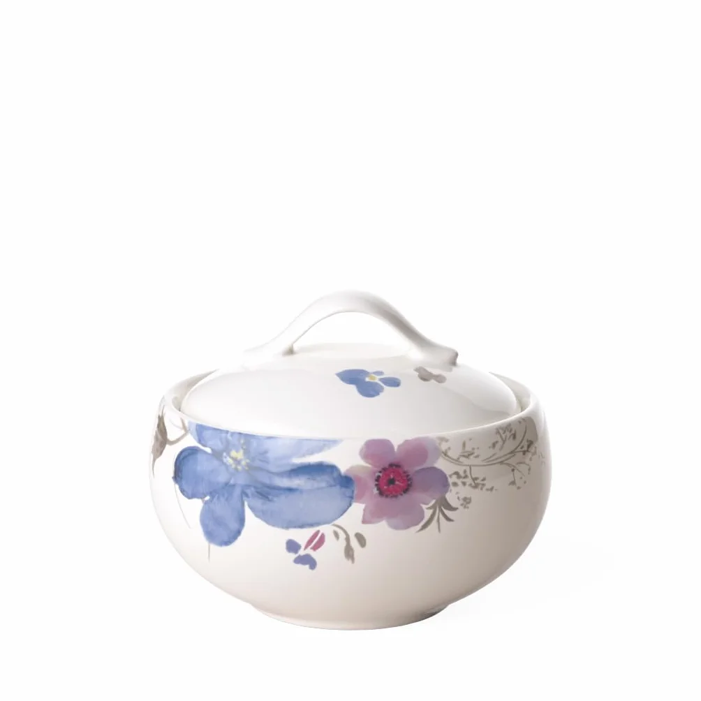 Villeroy und Boch Mariefleur Gris Basic cukiernica cukiernicza, porcelana premium, biały/kolorowy