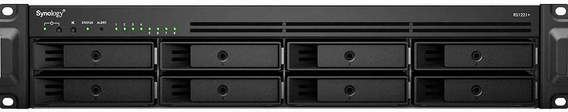 Synology RS1221+ 8 Bay Rackmount-obudowa NAS