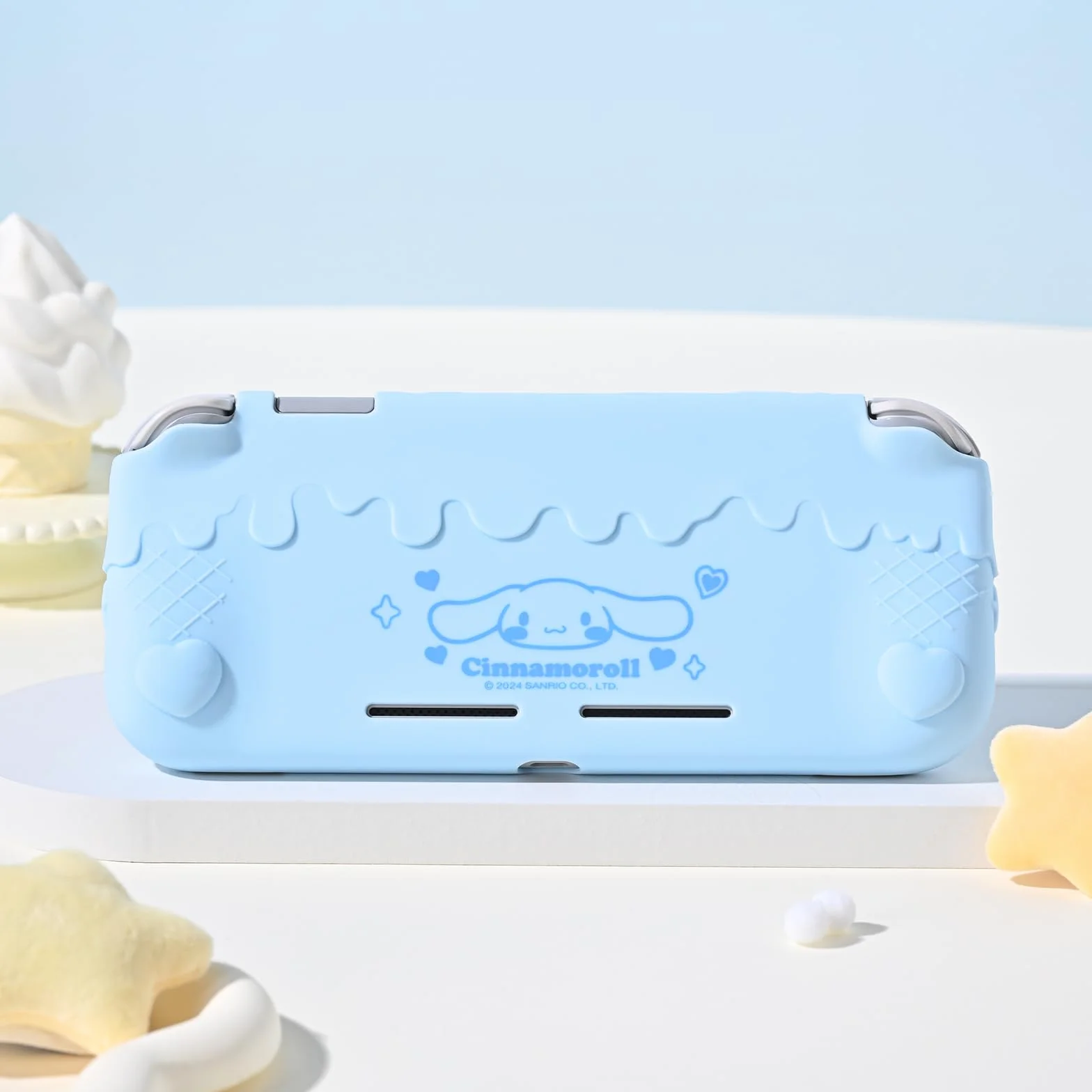 Kuitmor Etui na Switch Lite, Miękka Osłona Silikonowa, Ochrona Przed Zarysowaniami, Kompatybilna z Switch Lite 2019 z 2 Pokrywkami na Gałki