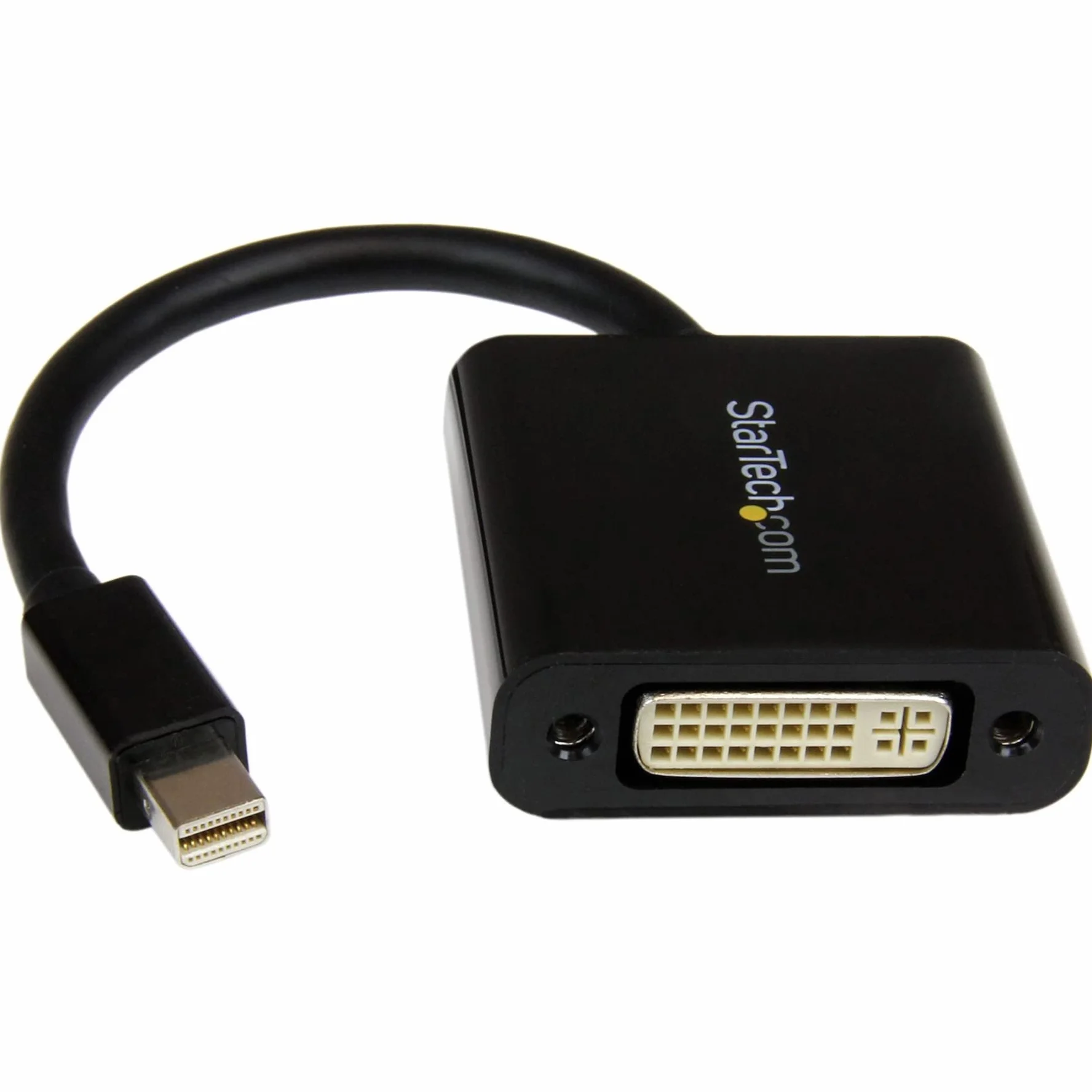 Startech.com Adapter Mini-DisplayPort na DVI – 1920 x 1200 – 1080p – klucz sprzętowy – adapter monitora – adapter Mini DisplayPort – mDP na DVI – konwerter DVI – adapter DVI (MDP2DVI3)