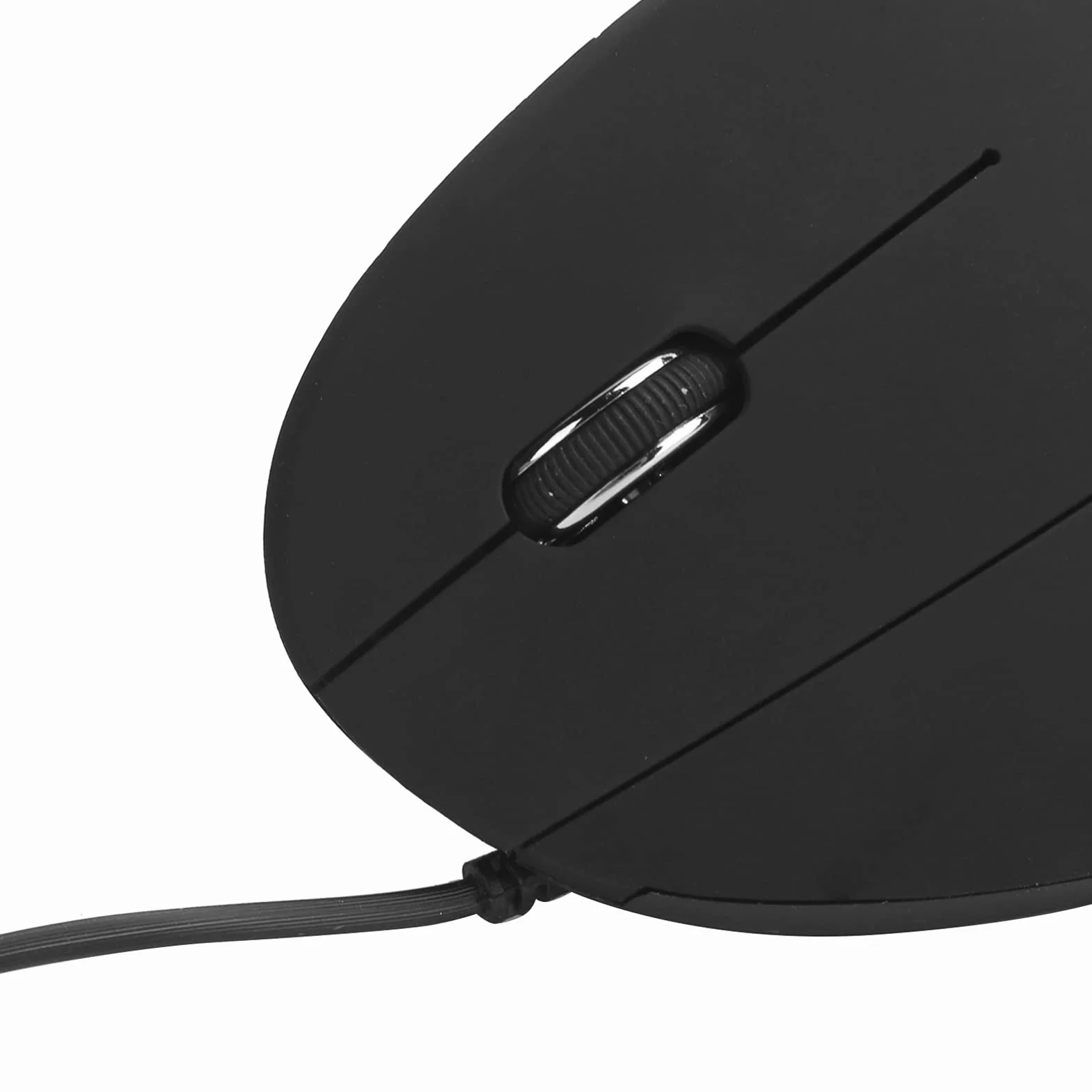 Mysz Leworęczna, Przewodowa Mysz Leworęczna Pionowa Ergonomiczna 800/1200 / 1600DPI Optyczna Czułość USB i Cichy Klik Myszy Komputerowe do Gier Biurowych dla 8/10(Przewodowy)