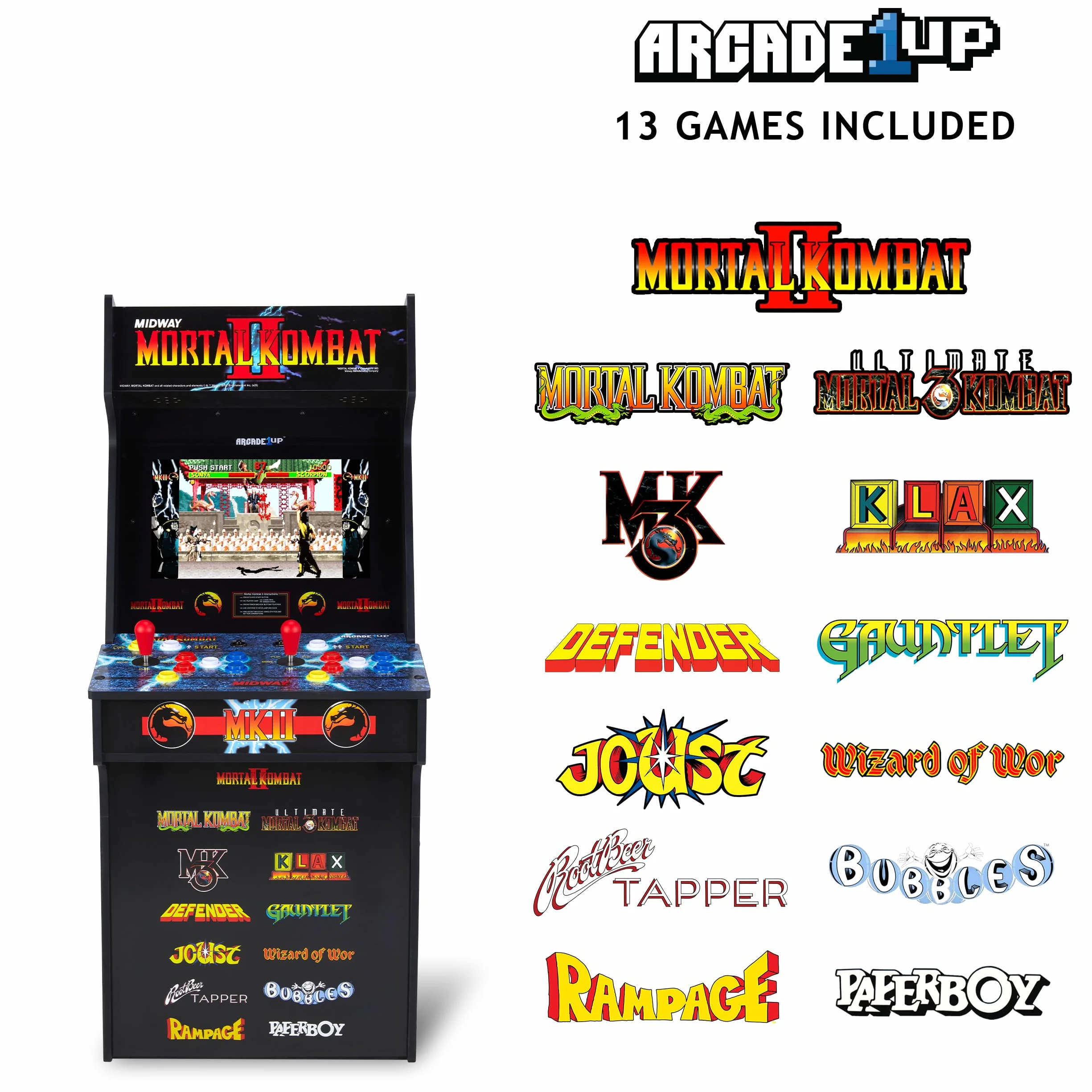 Arcade1Up MORTAL KOMBAT II Classic SE (Slim Edition)