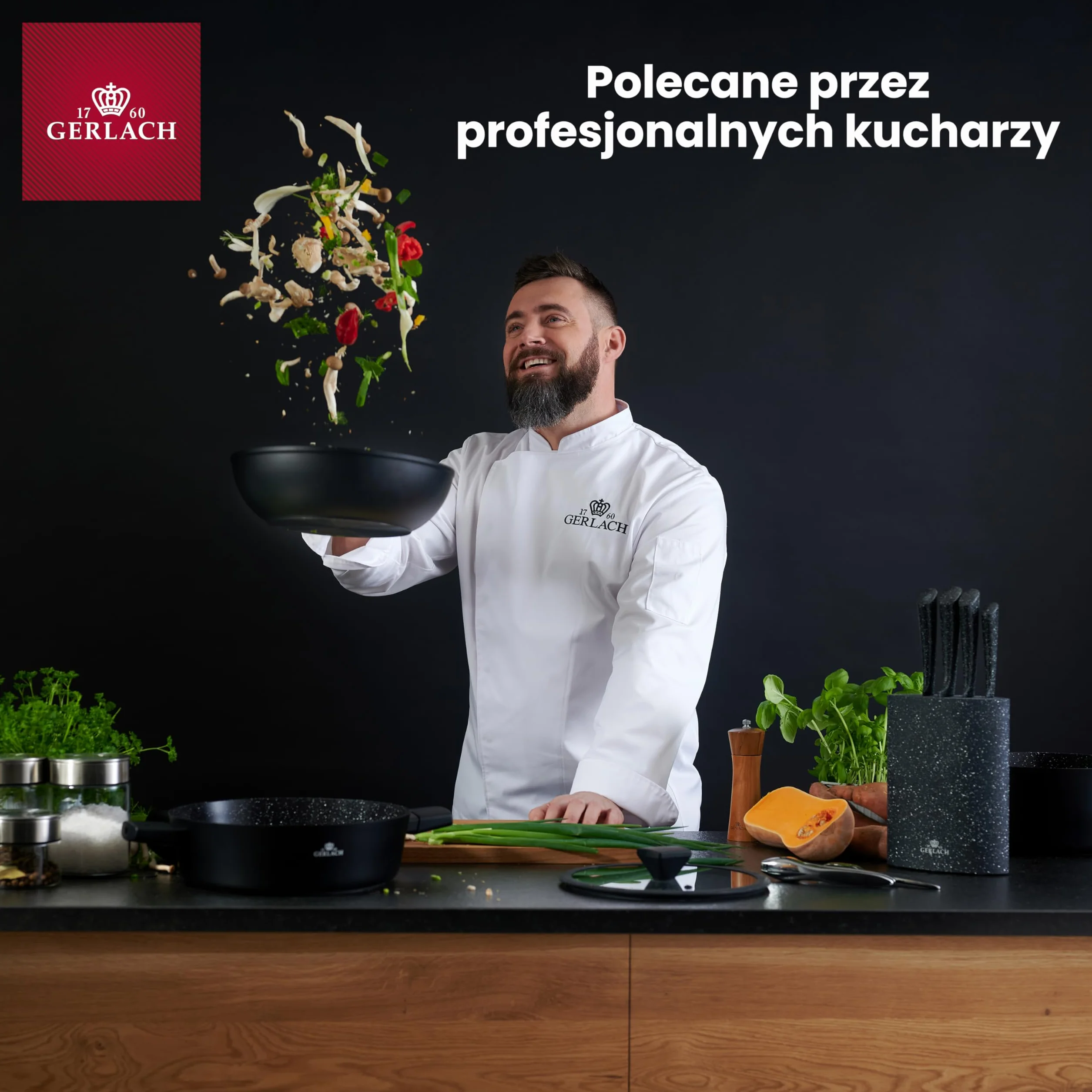 Gerlach 1760 Zestaw 6 Szklanek Flow 450 ml Przezroczyste