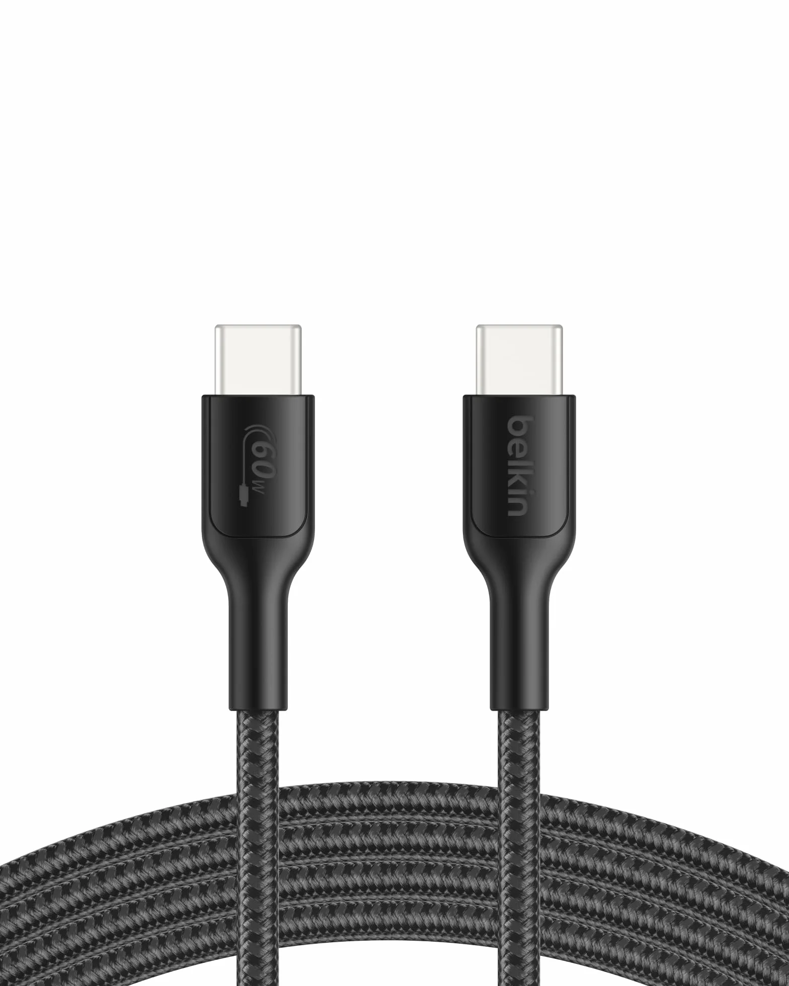 Belkin Kabel USB-C na USB-C 60W 2m Czarny do szybkiego ładowania Nintendo Switch 2 iPhone 16