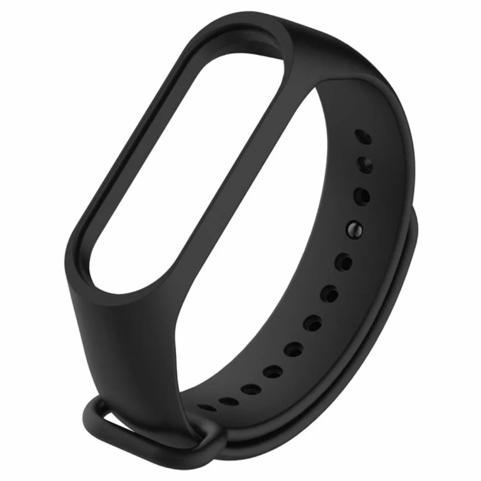 Pasek zamienny do XIAOMI MI BAND 5-6 - 7 - AMAZFIT BAND 5, regulowana bransoletka, kolor czarny
