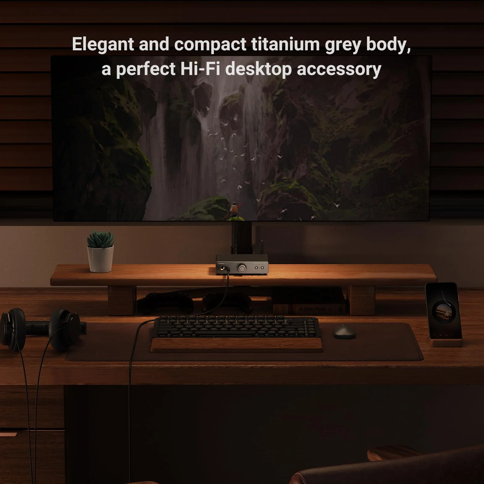 AIYIMA DAC A7 Bluetooth 5.4 dekodujący wzmacniacz słuchawkowy, HiFi, 3,5 mm + 6,35 mm, podwójne wyjście słuchawkowe, z ES9038Q2M DAC 24 bit 192 kHz obsługuje wejście USB/optyczne/koncentryczne