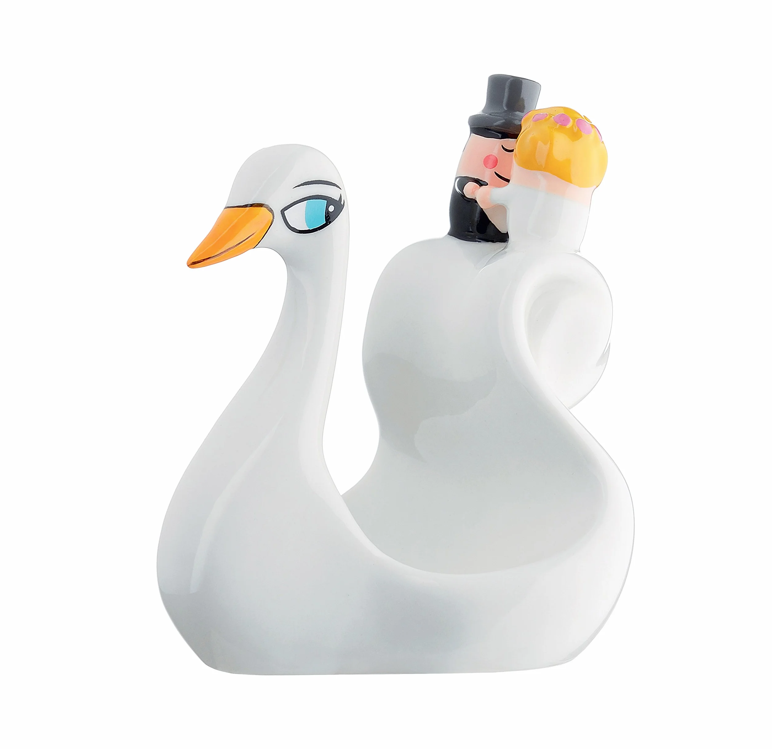 Alessi porcelana biała 8 x 7 x 11 cm