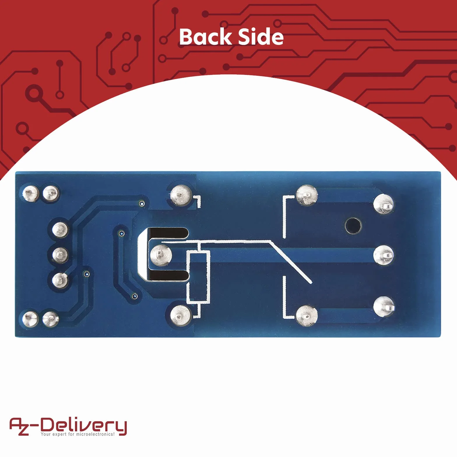 AZDelivery 1-przekaźnik 5V KF-301 moduł wyzwalacza niskopoziomowego kompatybilny z Arduino i Raspberry Pi wraz z e-bookiem!