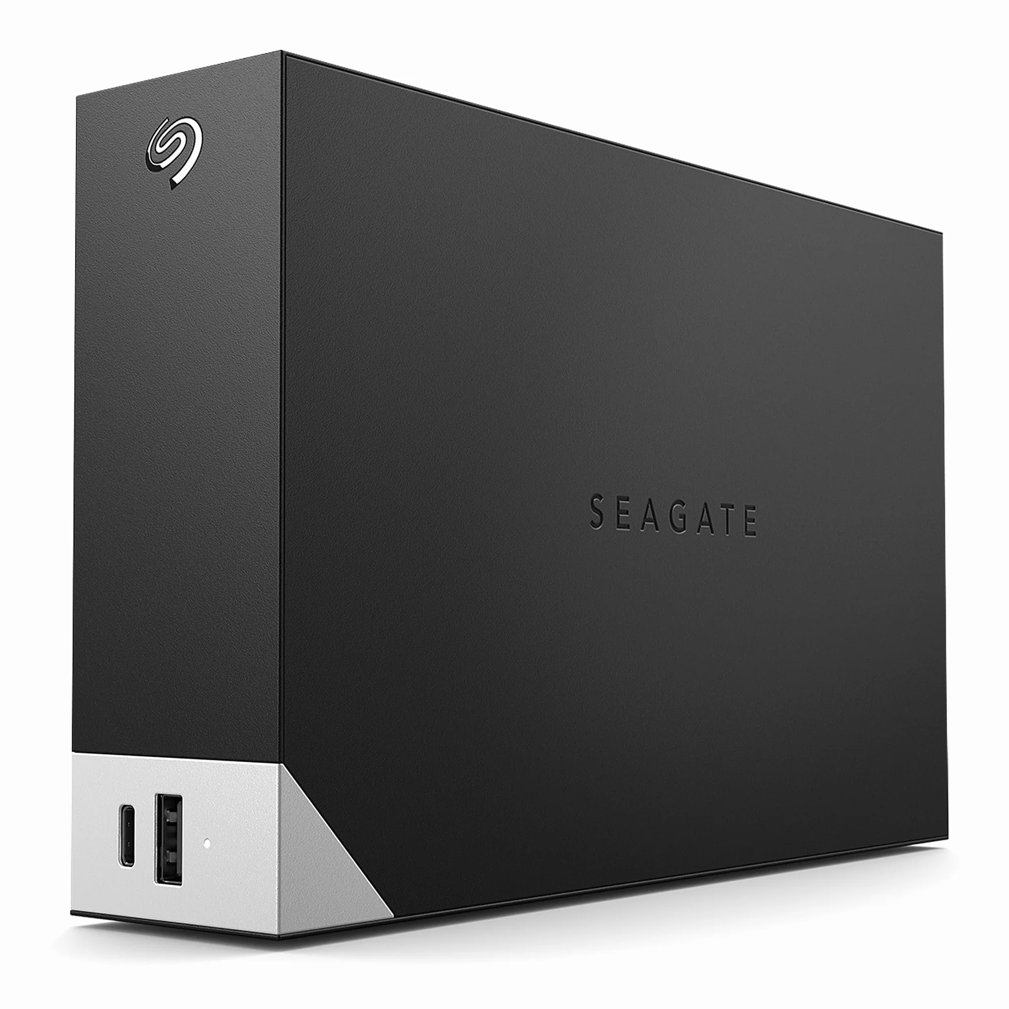 Seagate One Touch Hub 6TB, Zewnętrzny dysk twardy,do komputerów Mac, PC oraz Mac, USB-C, USB 3.0, 1 Letnie Mylio, Data Rescue Service (STLC6000400)