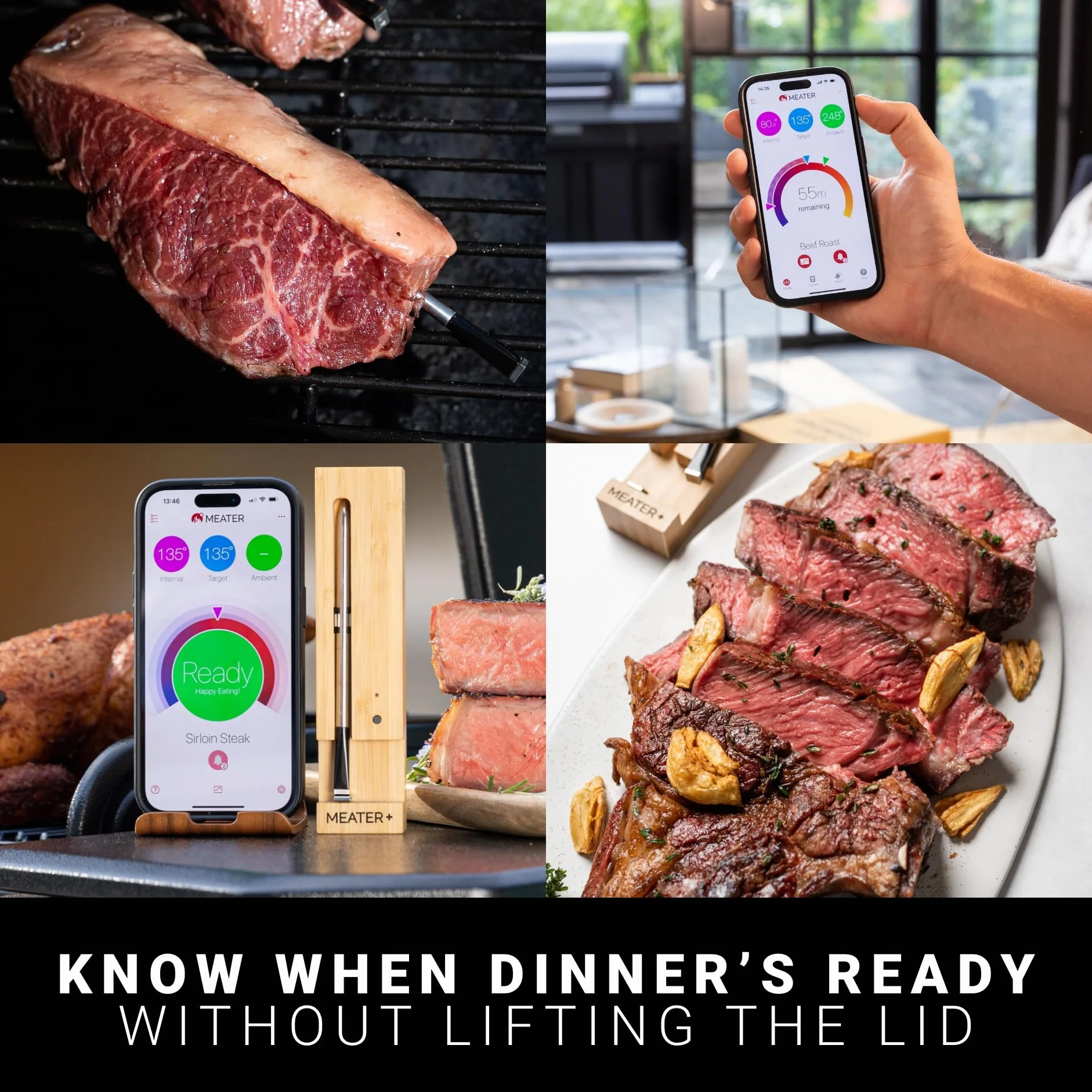 MEATER Pro 2 Plus inteligentny termometr do mięsa 550°C wodoodporny technologia multisensoryczna