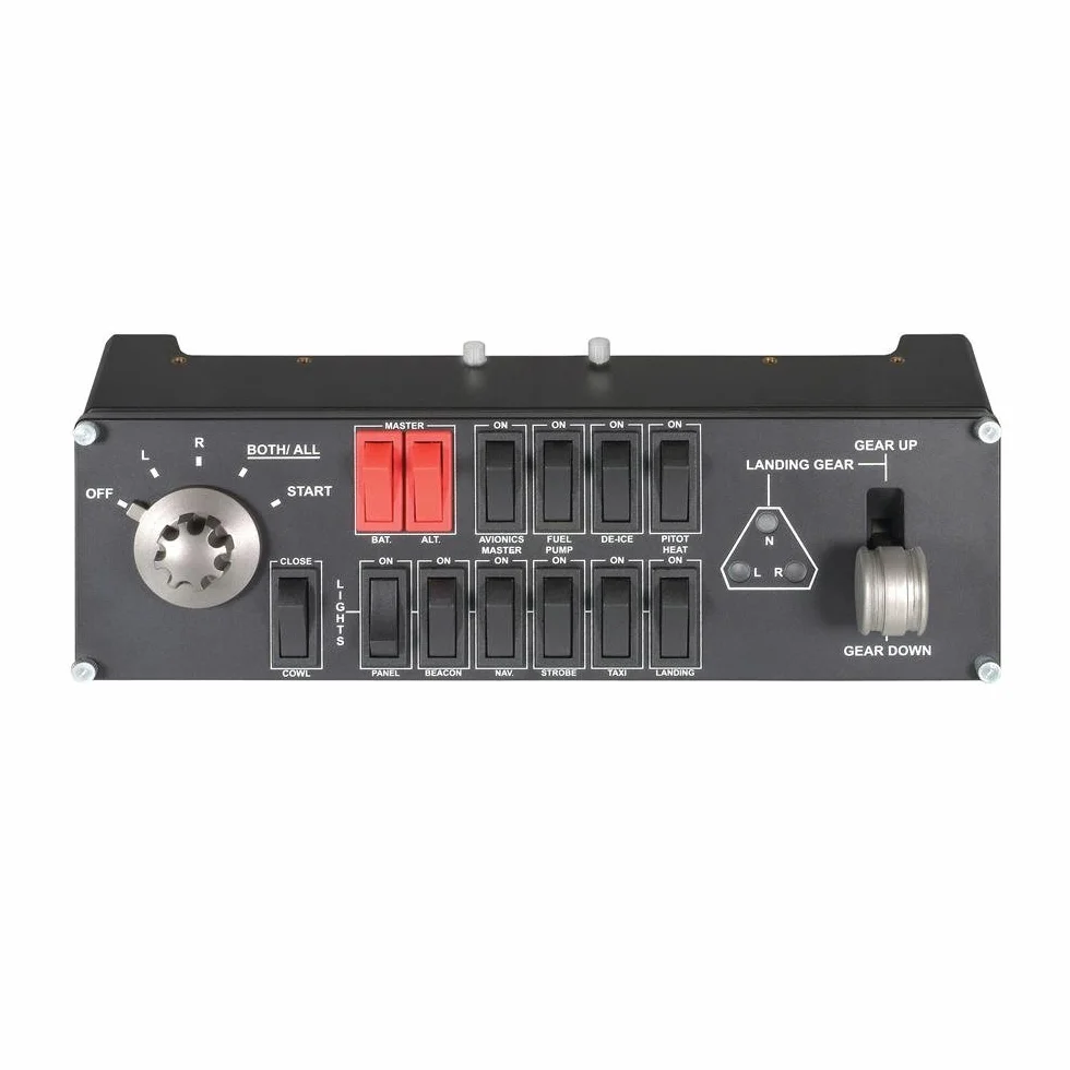 Logitech G Saitek Pro Kontroler Lotu, Czarny, 28.2 x 8 x 8 cm