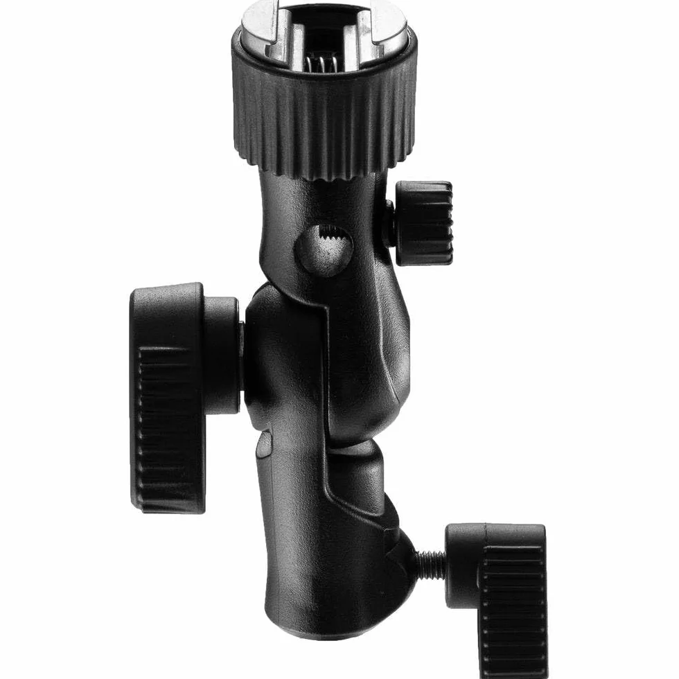 Manfrotto zimne buty przechylona głowa czarna