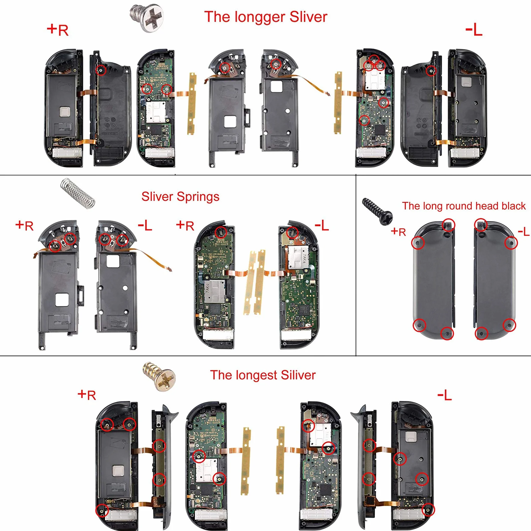 eXtremeRate Dpad Version Custom Full Set Shell dla Nintendo Switch, Wymiana Płyta Tylna Konsoli Soft Touch, Obudowa Kontrolera NS Joycon Handheld & Przyciski dla Nintendo Switch — Klasyka Stylu NES