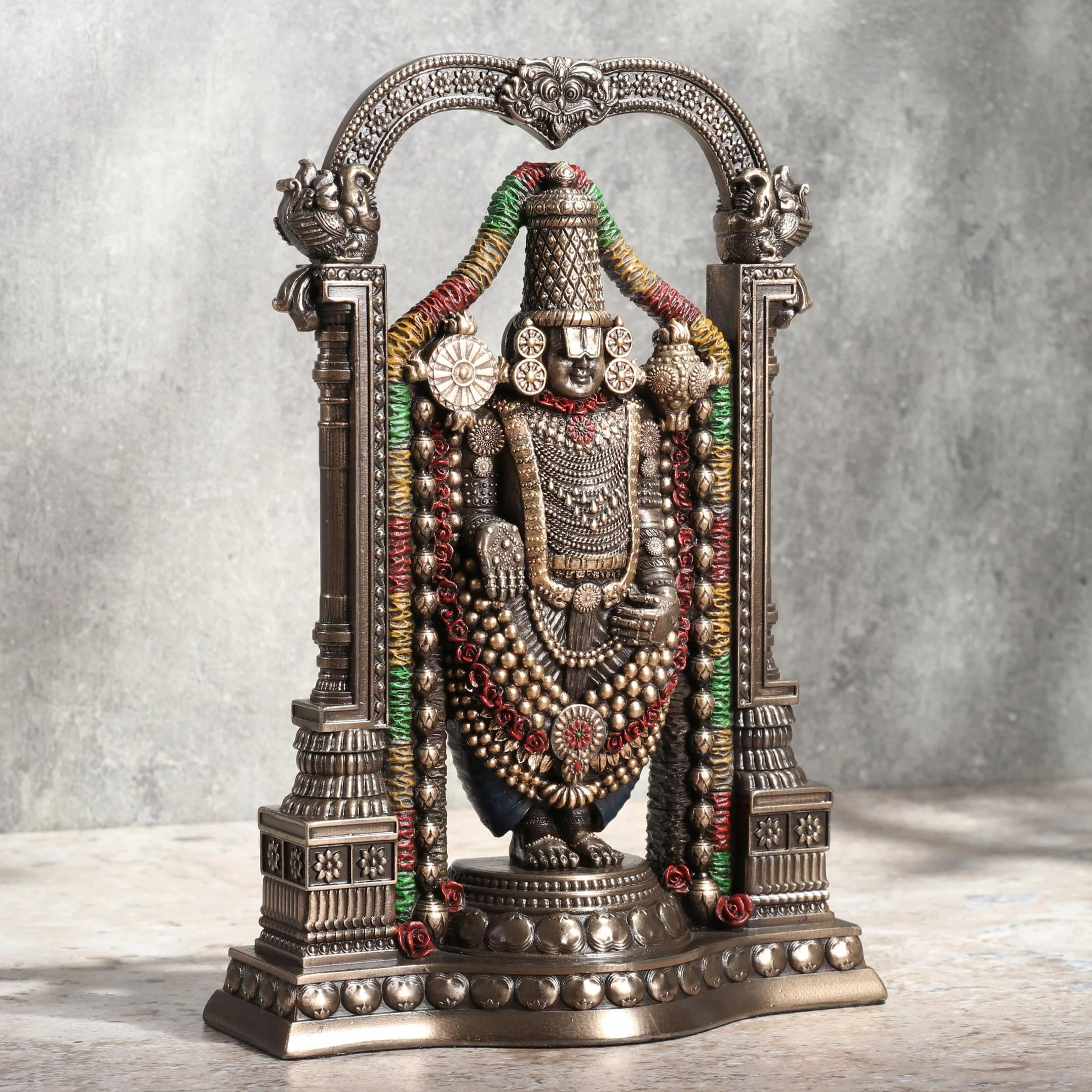 Veronese Design Lord Venkateswara Balaji Posąg z Brązu