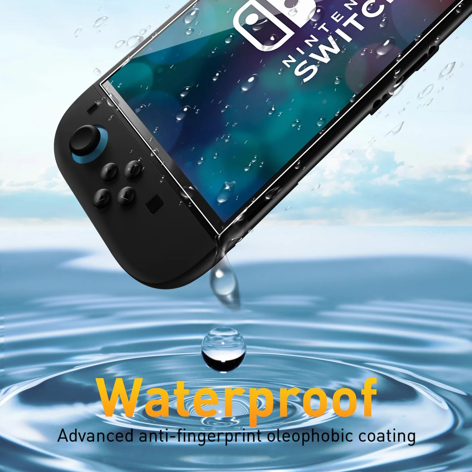 QULLOO Folia ochronna do Nintendo Switch 2 do szkła pancernego, 3 sztuki, ultra przezroczysta folia ochronna na wyświetlacz odporna na zarysowania, szkło hartowane 9H, folia ochronna na wyświetlacz do
