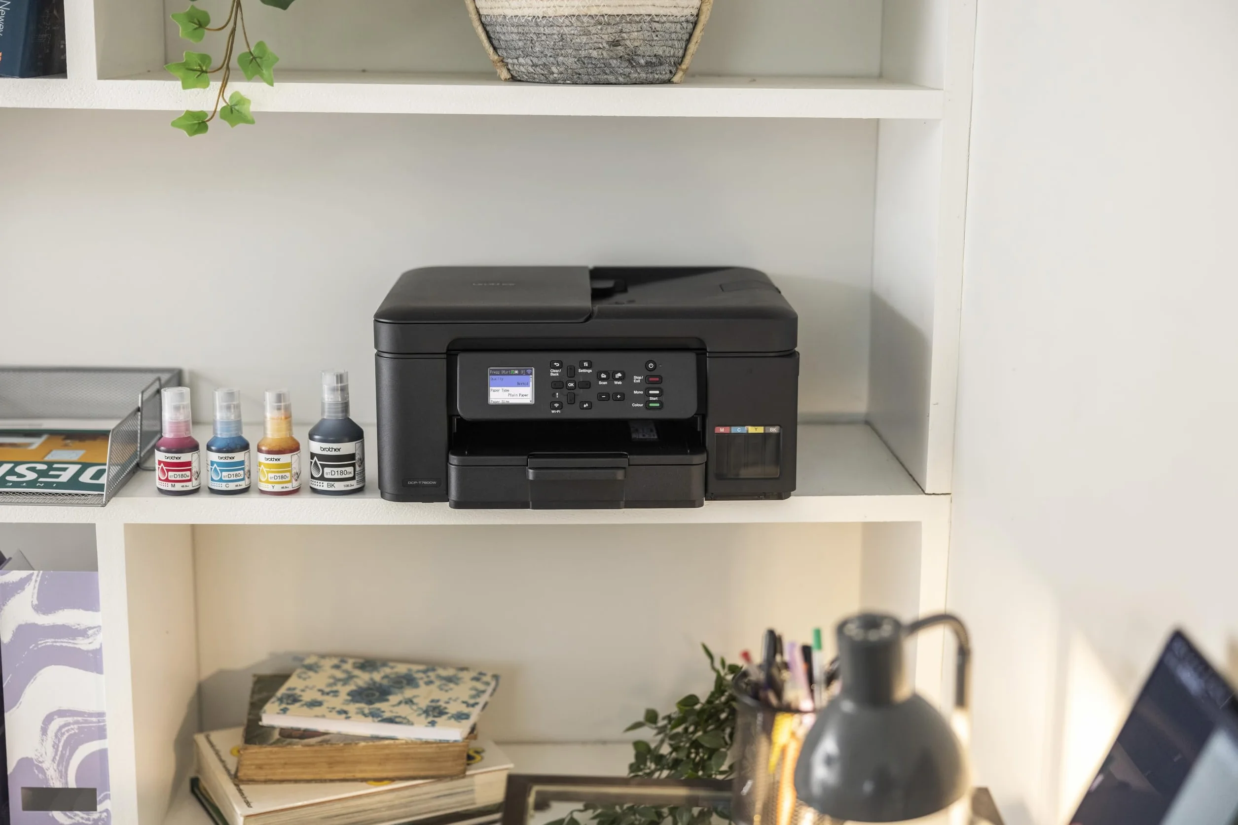 Brother DCP-T780DW 3 w 1 bezprzewodowa drukarka atramentowa (drukowanie, skanowanie, kopiowanie)