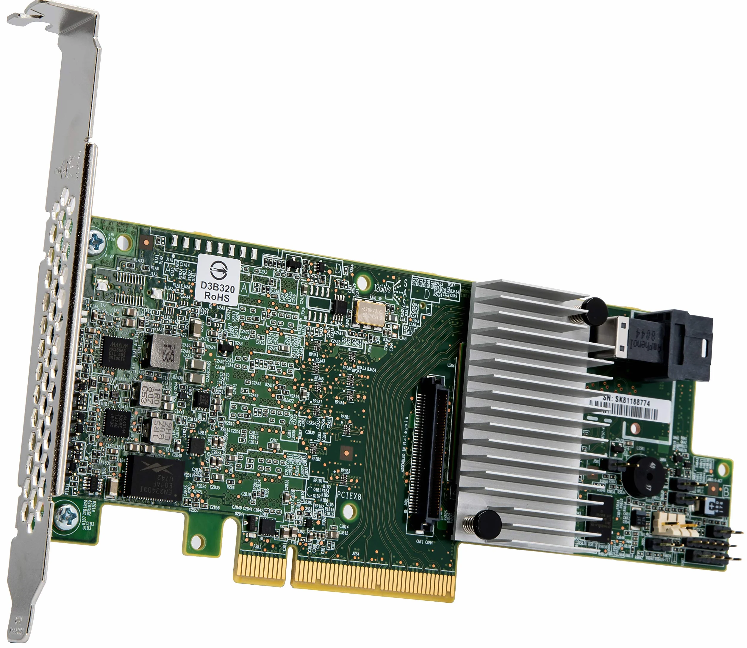 LSI Megaraid SAS/SATA 9361-8i SGL 8-portowy wewnętrzny 12 GB/S, czarny, 05-25420-08