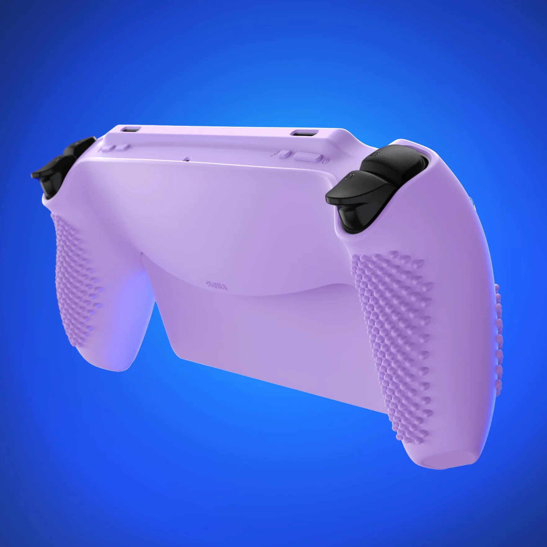 PlayVital Silikonowe Etui Ochronne do PS Portal z Thumbstick Grip Cover,Pokrowiec Console do PS Portal Akcesoria-Fioletowy