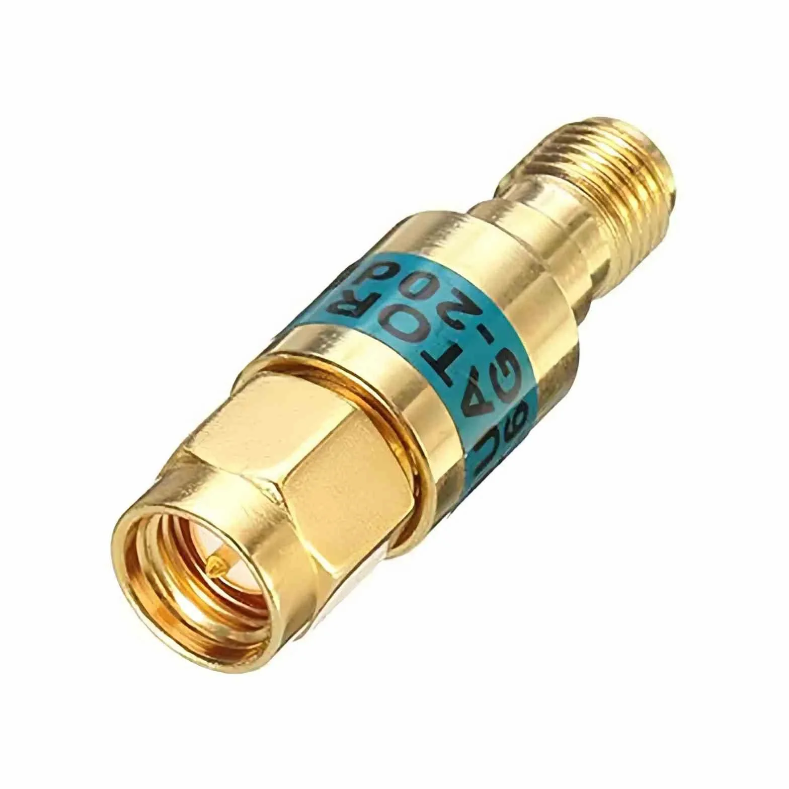 BECEN 10db 2W SMA 2W SMA-JK męski na żeński tłumik koncentryczny RF 6GHz 50ohm 10dB złącza