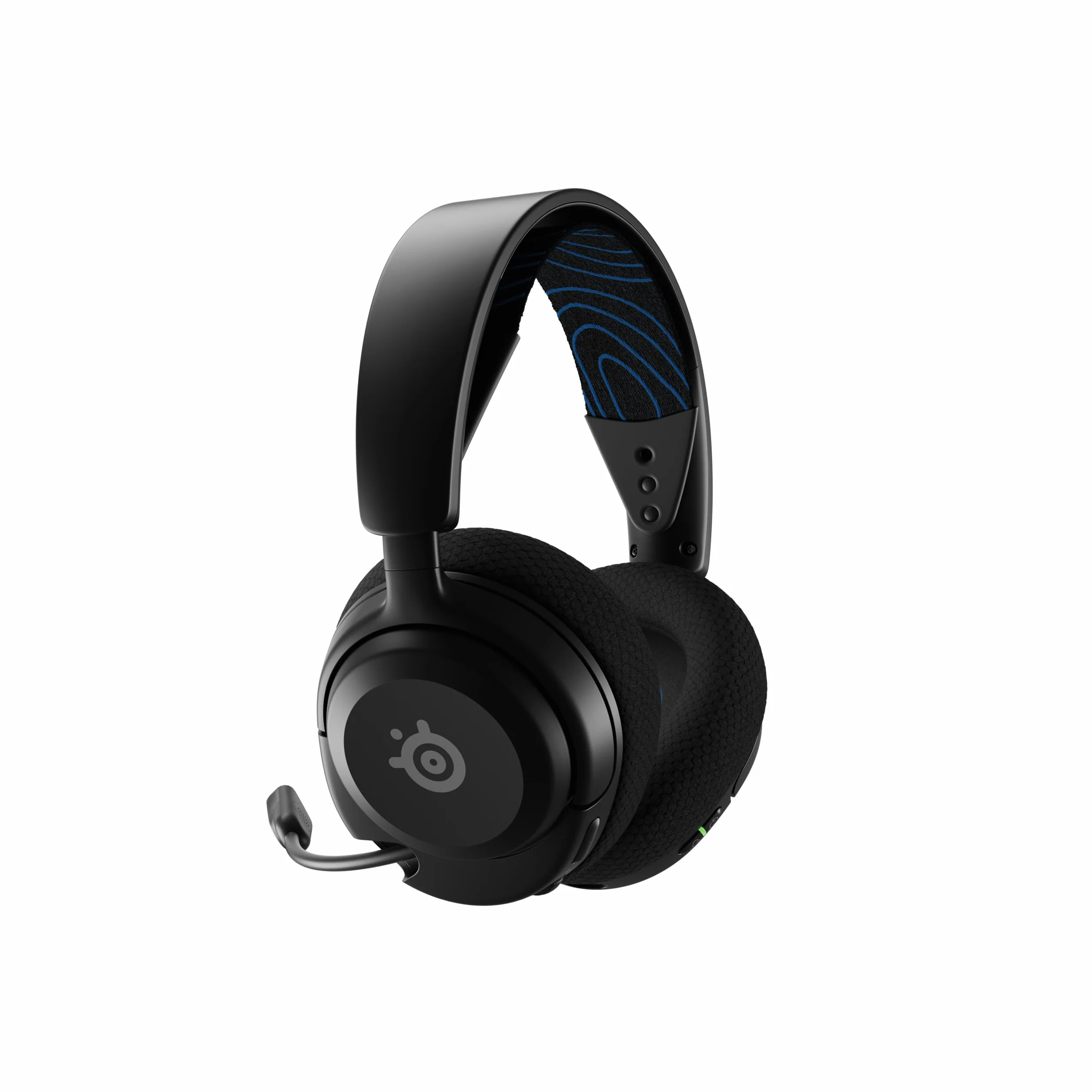 SteelSeries Arctis Nova 5P -słuchawki wi-fi do gier –neodymowe przetworniki magnetyczne –Ponad 100 ustawień wstępnych dźwięku– 60 godz baterii –2,4 GHz lub BT –Mik. Gen2.X – PS5, PS4, PC,Switch,mobile