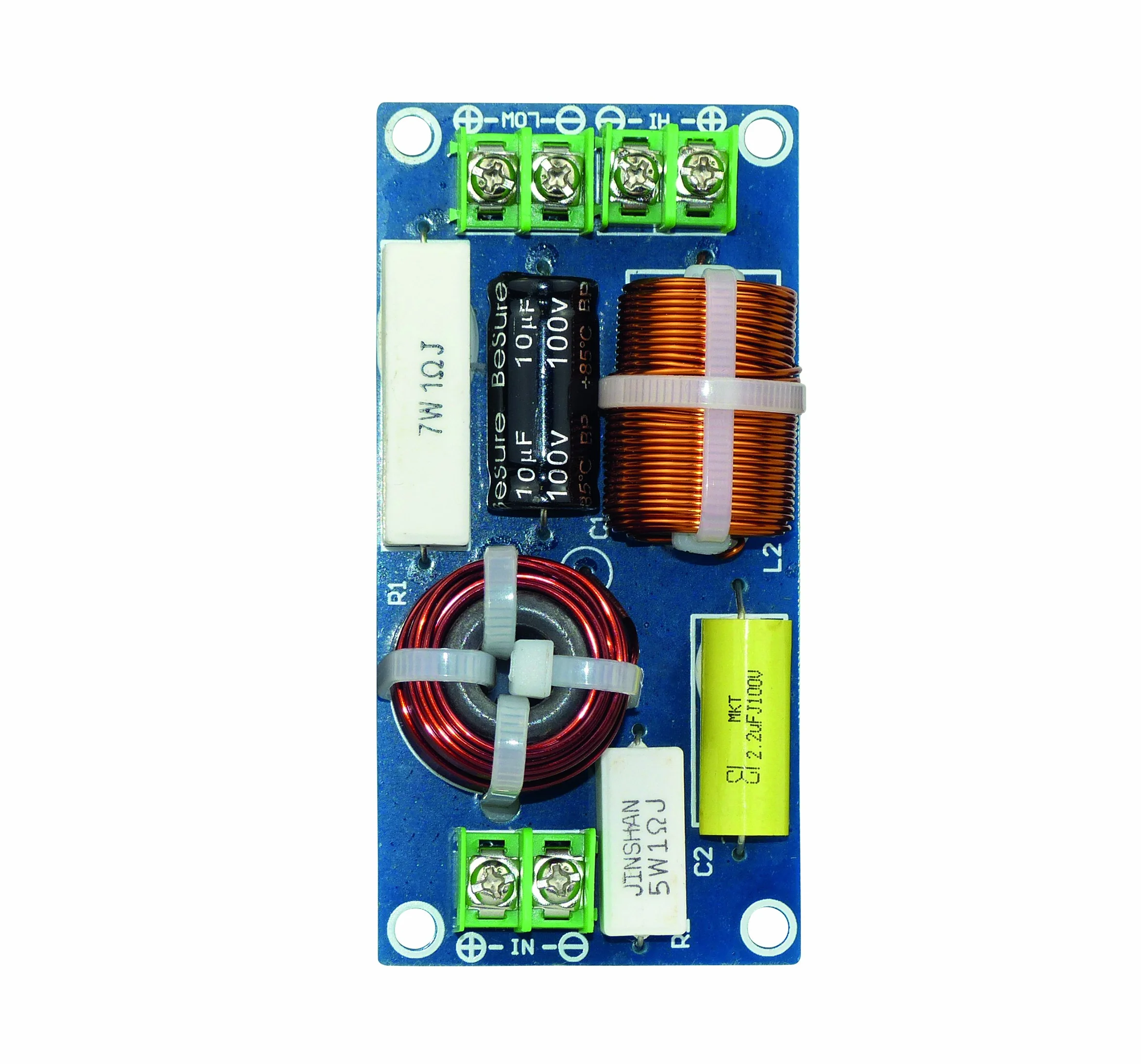 DynaVox 207277 zwrotnica częstotliwościowa 2-drożna 120 W model 2W120 czarna