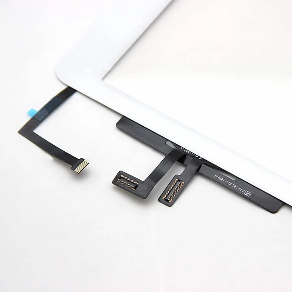 NB+ Zamiennik ekranu do iPada 5. generacji 9,7" ekran dotykowy Digitizer 2017 wstępnie zainstalowany klej (model: A1822 A1823) biały