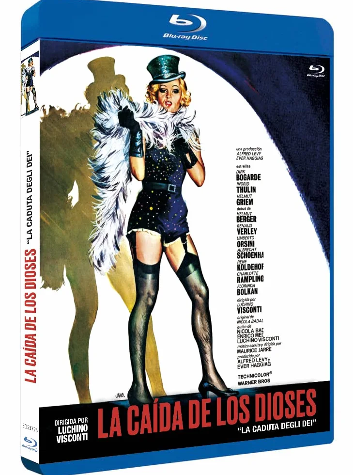 Die Verdammten/The Damned 1969 Blu-ray UE import z niemiecką ścieżką dźwiękową