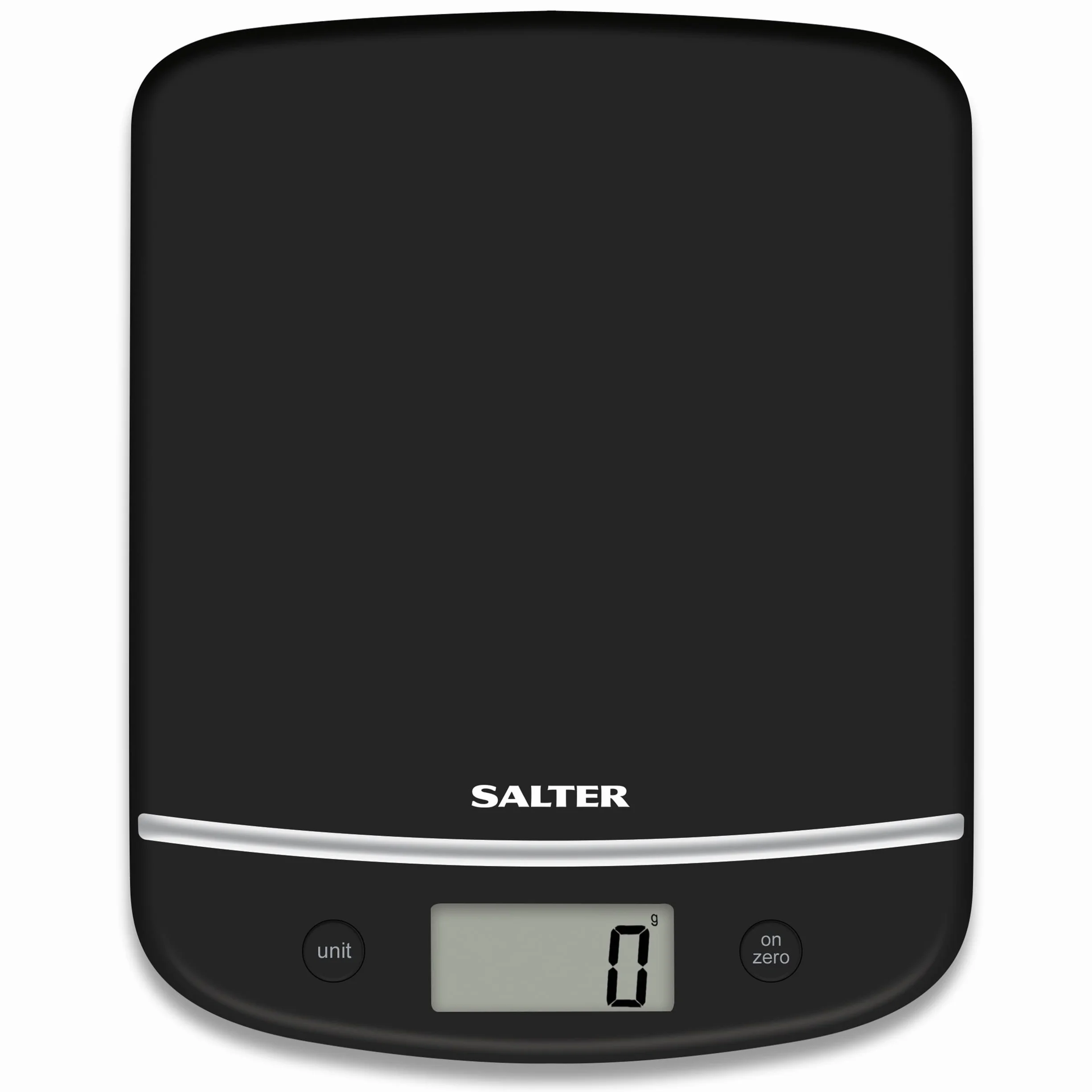 SALTER Cyfrowa waga kuchenna, design, maks. obciążenie 5 kg, waga precyzyjna, wyraźny wyświetlacz, funkcja ważenia, funkcja Aquatronic