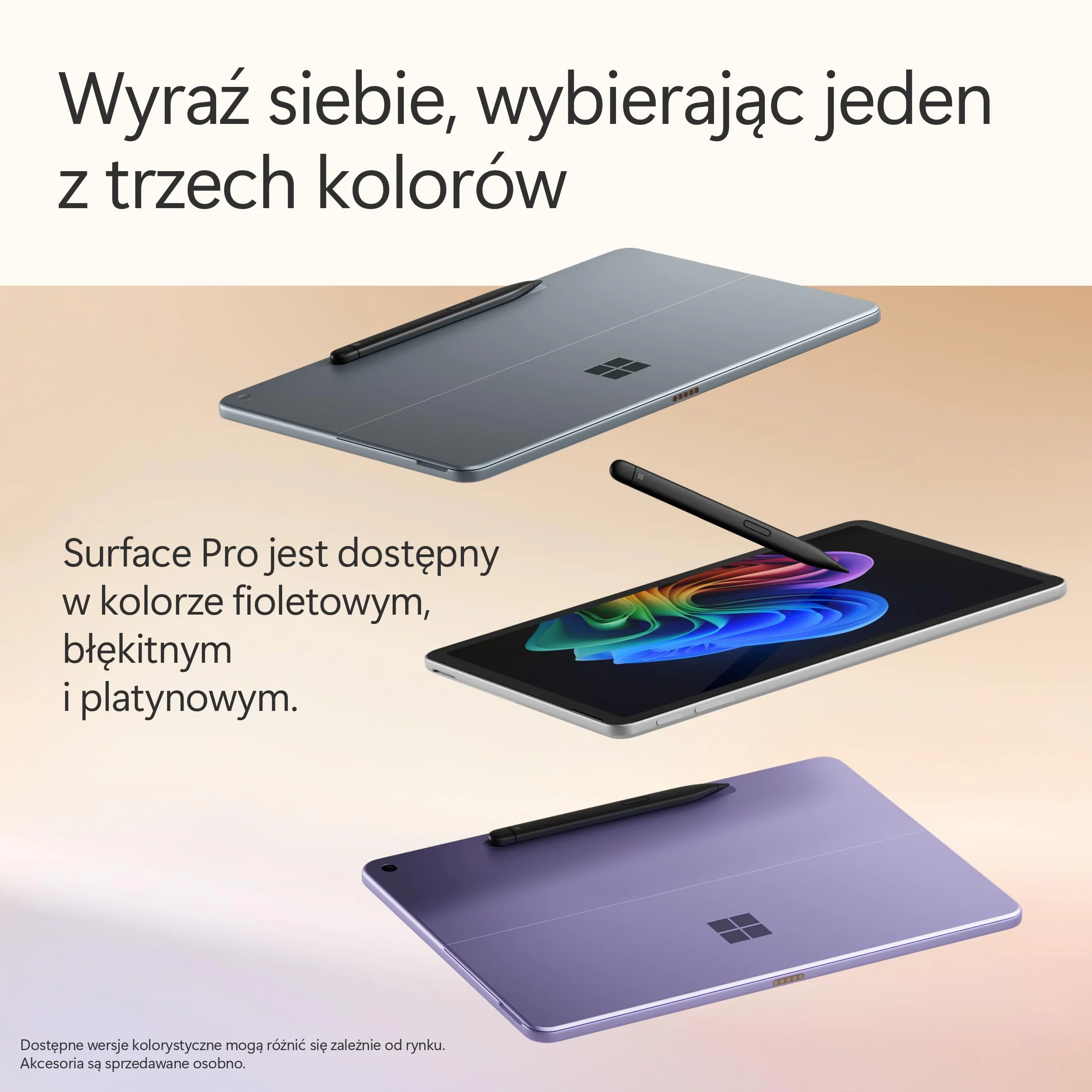 Microsoft Surface Pro | Copilot+ PC | 12-calowy ekran dotykowy LCD | Snapdragon® X Plus | 16 GB pamięci RAM | 512 GB SSD | Najnowszy model, 1. edycja | Platyna