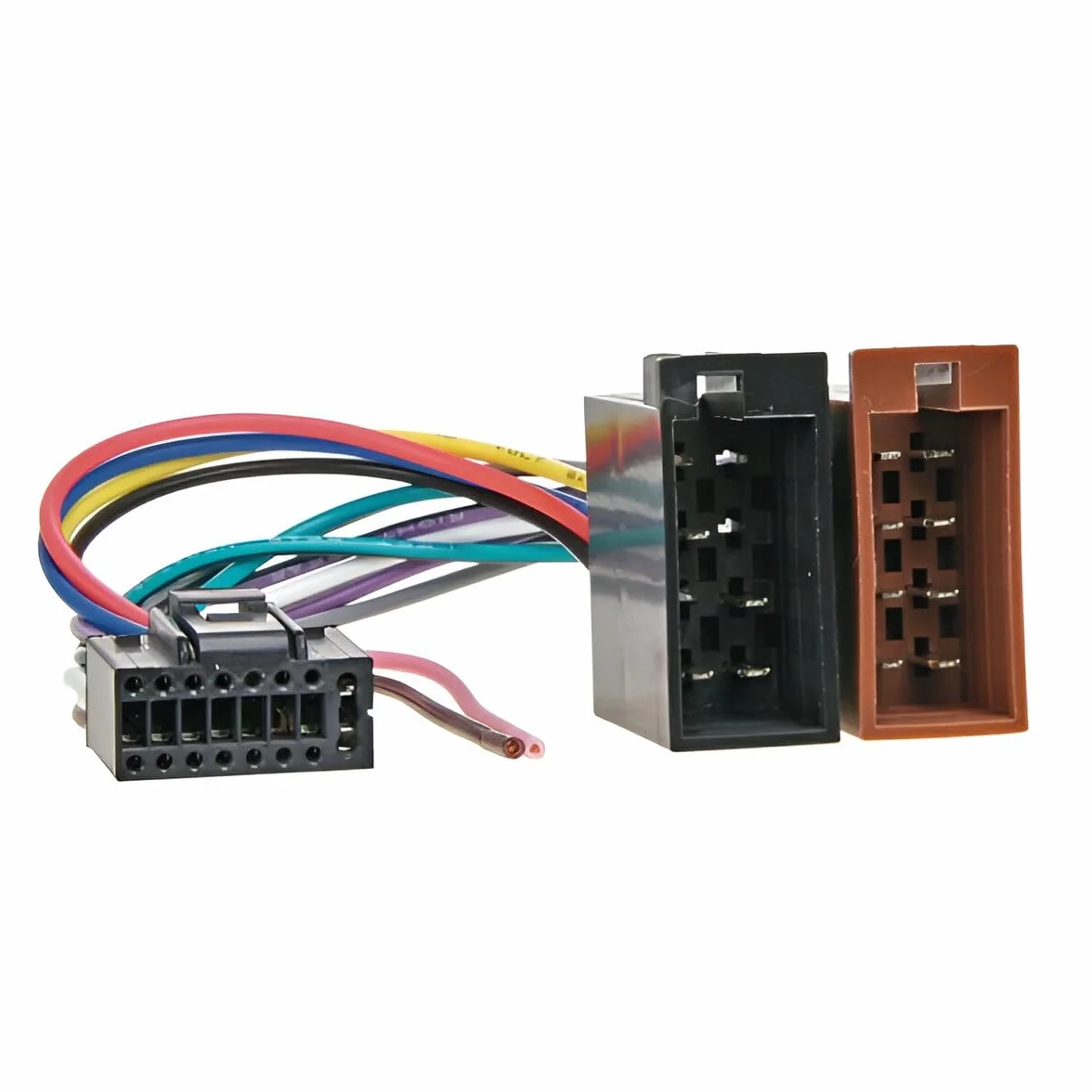 Sound Way ISO wiązka przewodów samochodowe stereo radio adapter adapter kabel kompatybilny z KENWOOD 16-pinowy